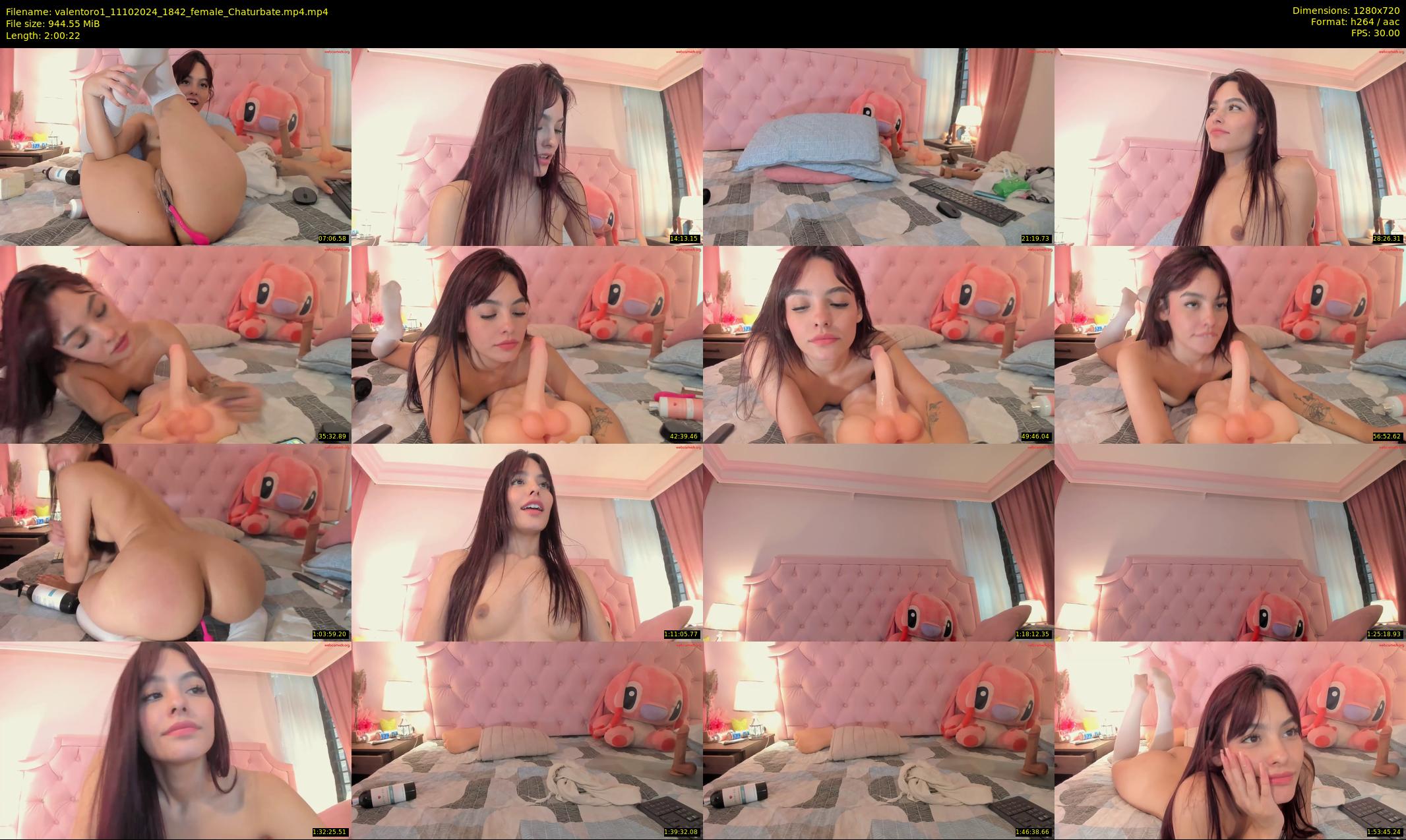 valentoro1 — 121 minute Chaturbate female cam show recording, 720p, Oct 11, 2024