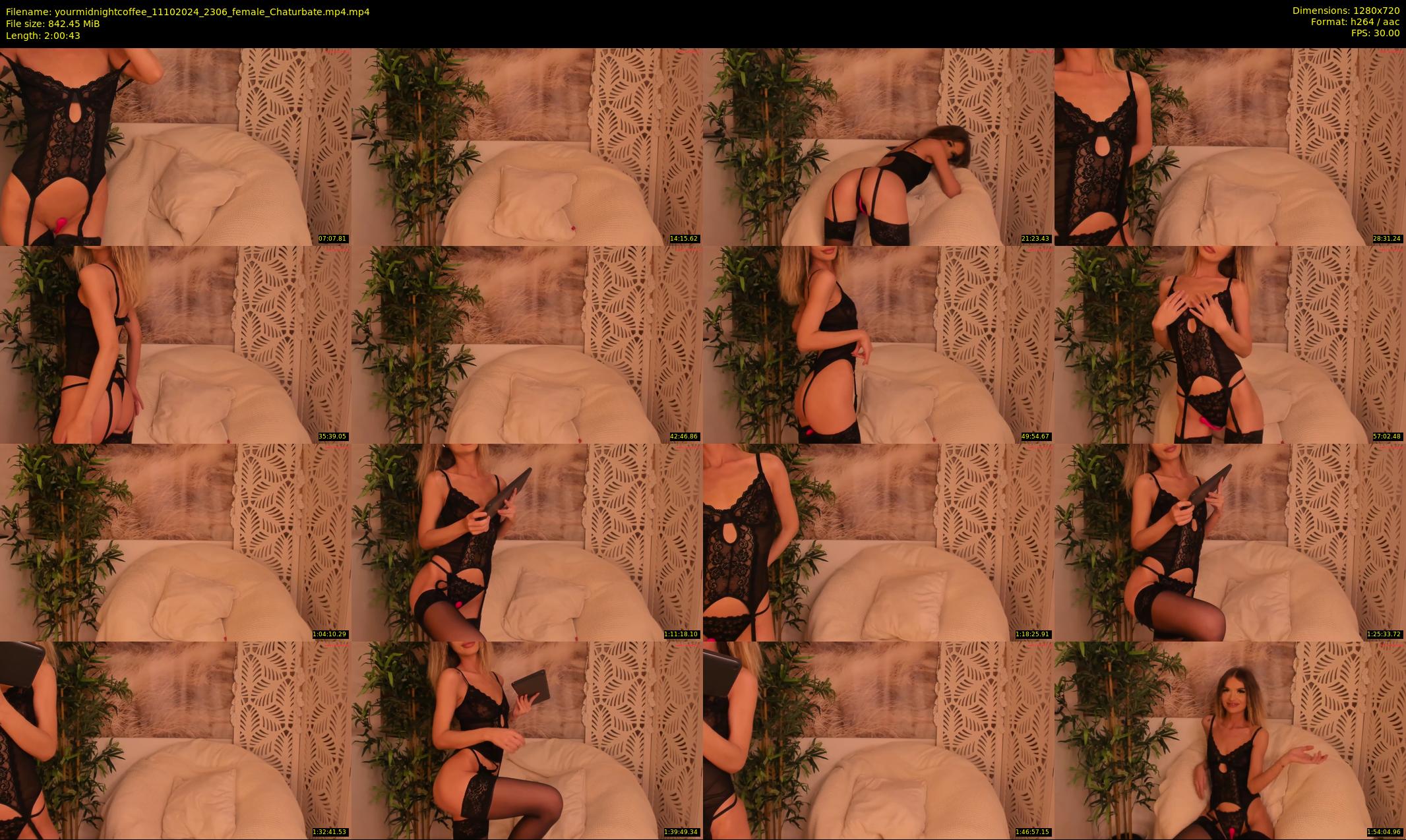 yourmidnightcoffee — 121 minute Chaturbate female cam show recording, 720p, Oct 11, 2024