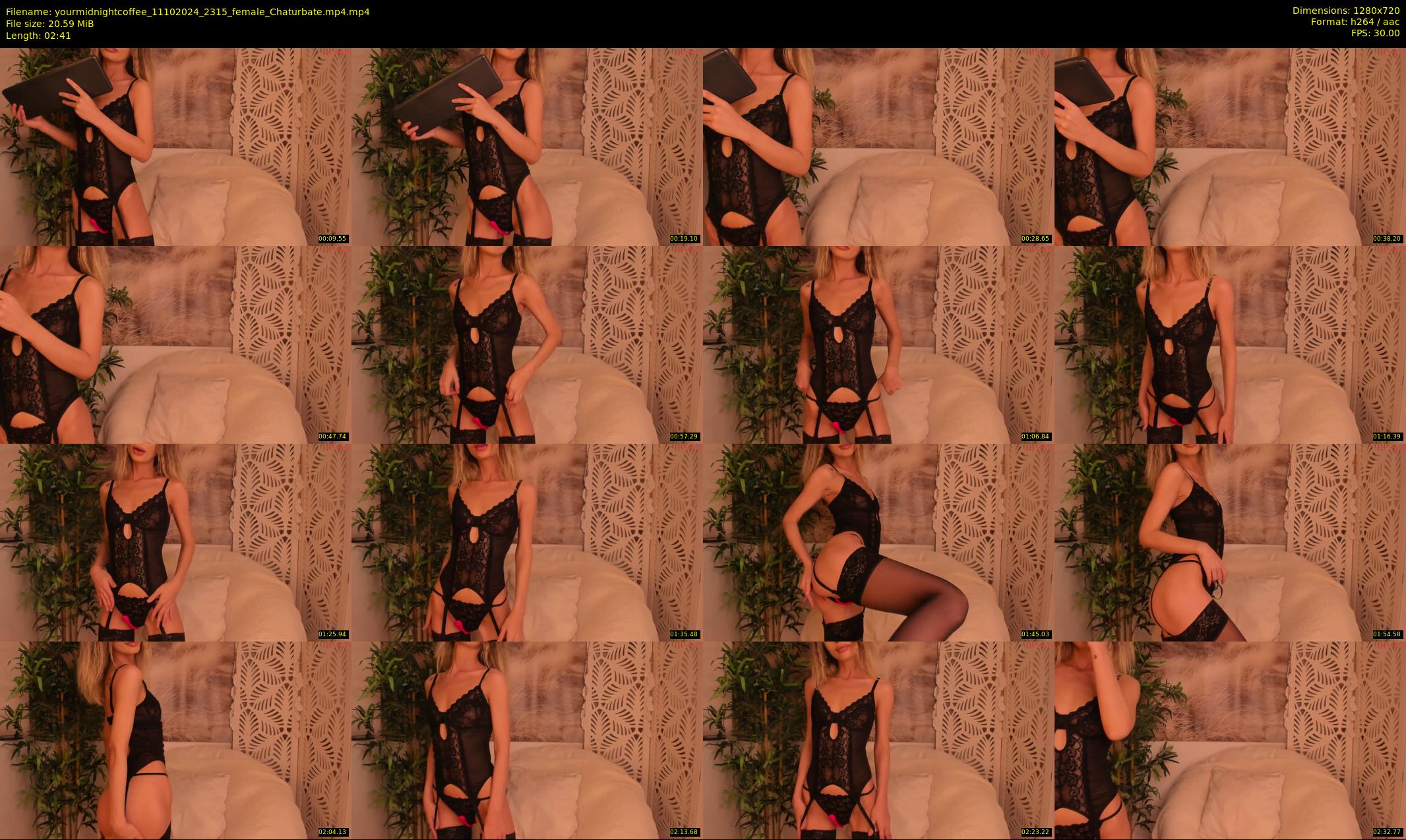 yourmidnightcoffee — 3 minute Chaturbate female cam show recording, 720p, Oct 11, 2024