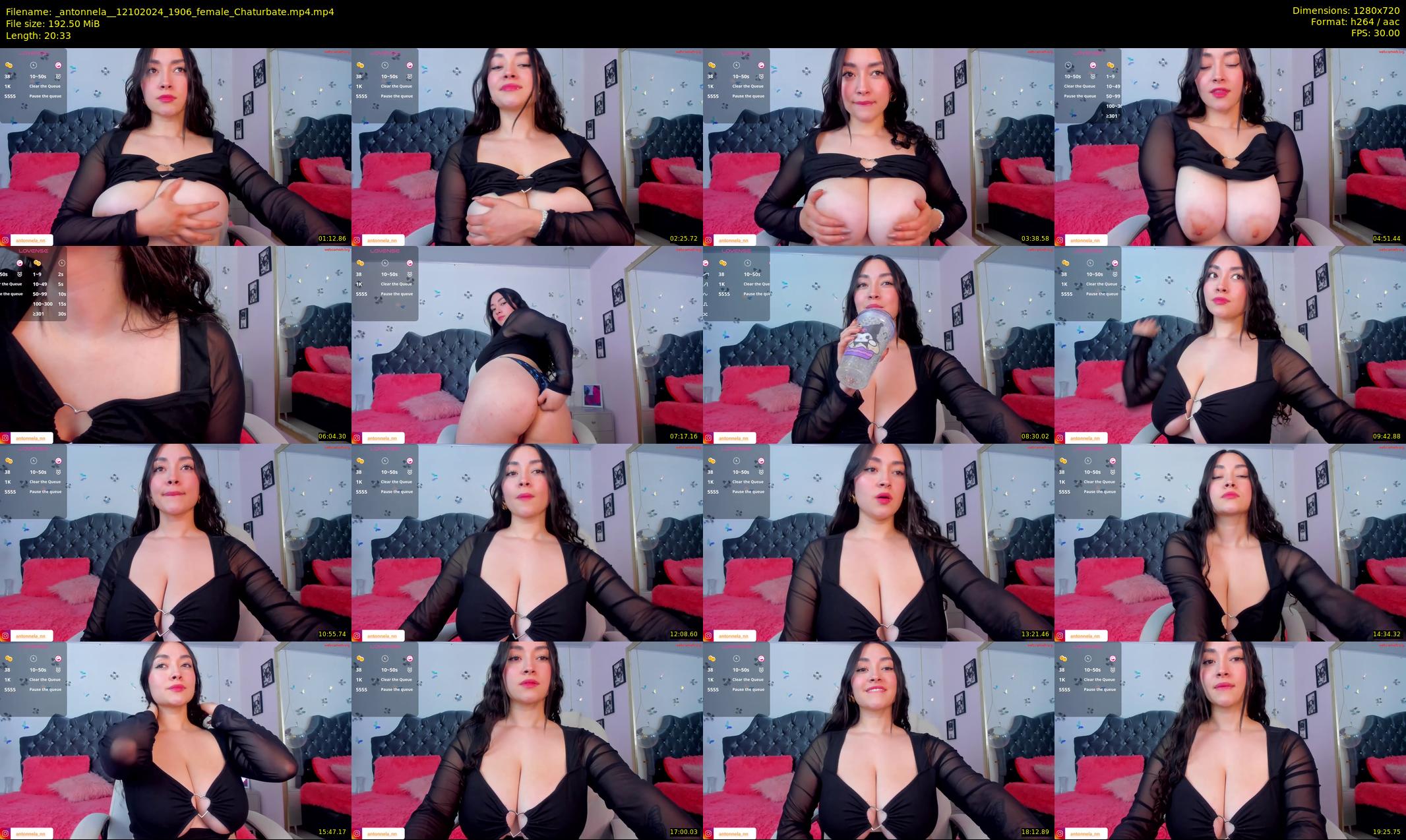 _antonnela_ — 21 minute Chaturbate female cam show recording, 720p, Oct 12, 2024