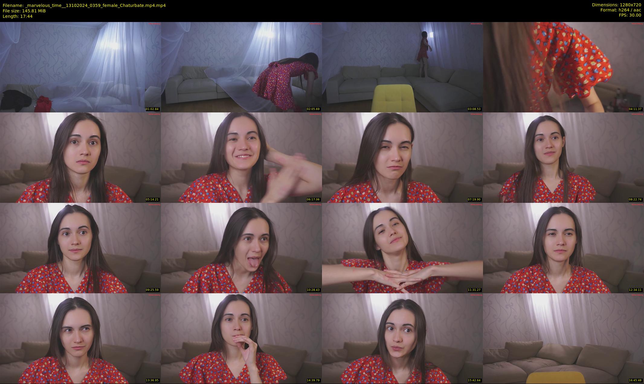 _marvelous_time_ — 18 minute Chaturbate female cam show recording, 720p, Oct 13, 2024