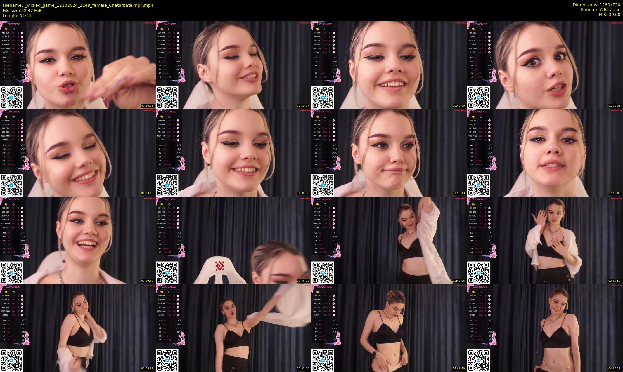 _wicked_game — 5 minute Chaturbate female cam show recording, 720p, Oct 12, 2024