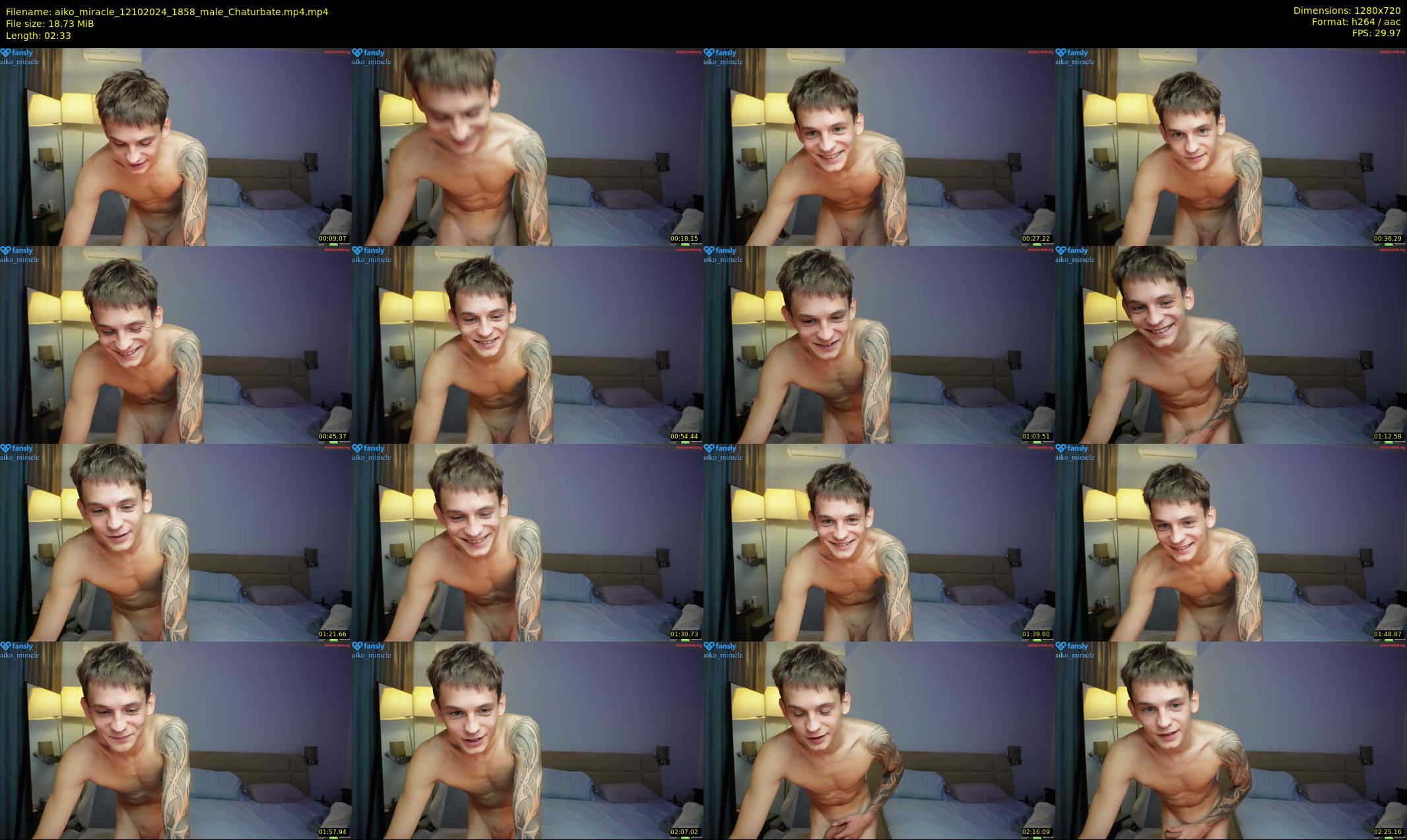 aiko_miracle — 3 minute Chaturbate male cam show recording, 720p, Oct 12, 2024