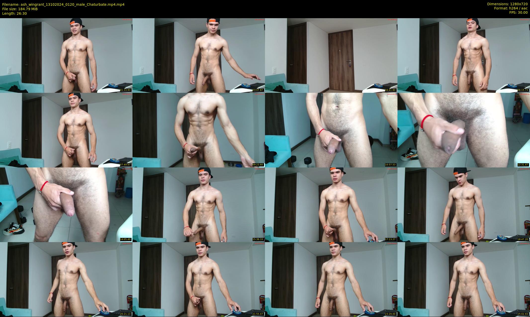 ash_wingrant — 27 minute Chaturbate male cam show recording, 720p, Oct 13, 2024