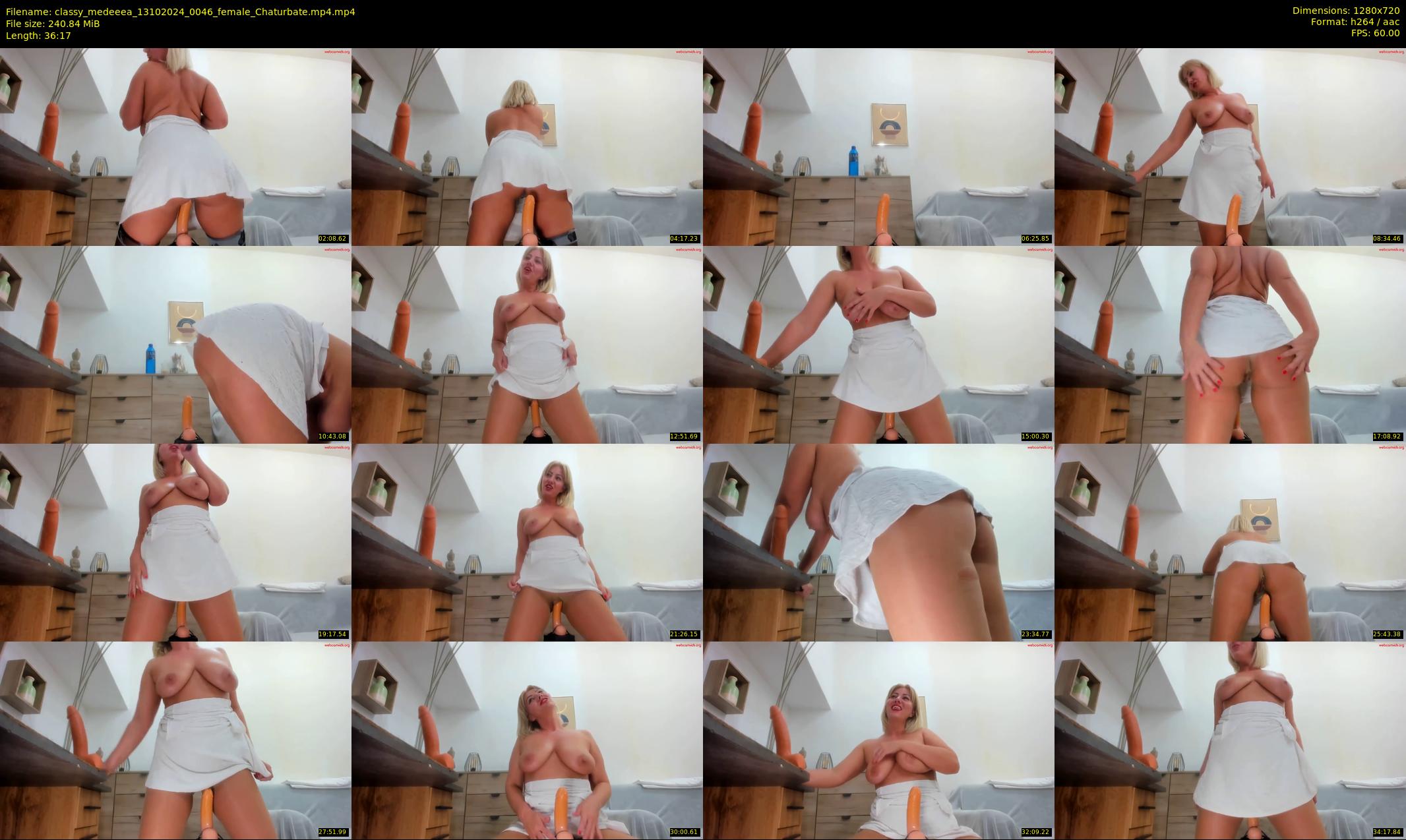 classy_medeeea — 37 minute Chaturbate female cam show recording, 720p, Oct 13, 2024
