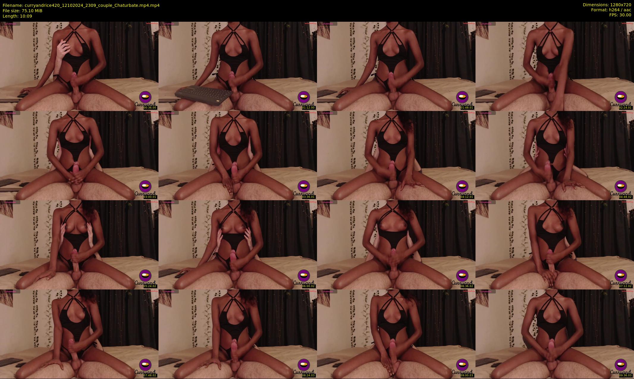 curryandrice420 — 11 minute Chaturbate couple cam show recording, 720p, Oct 12, 2024