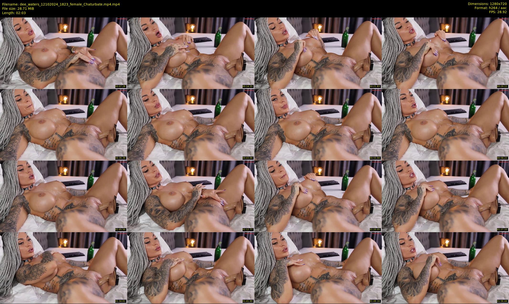 dee_waters — 3 minute Chaturbate female cam show recording, 720p, Oct 12, 2024