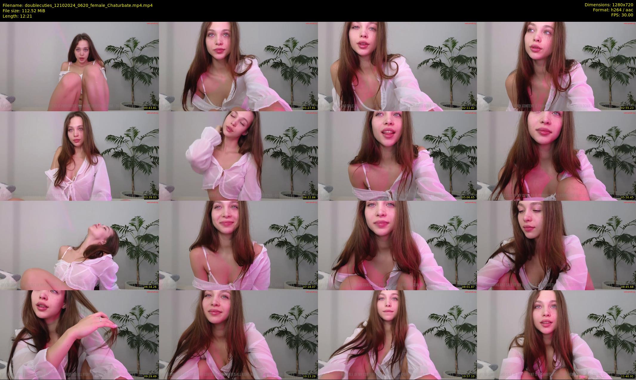 doublecuties — 13 minute Chaturbate couple cam show recording, 720p, Oct 12, 2024