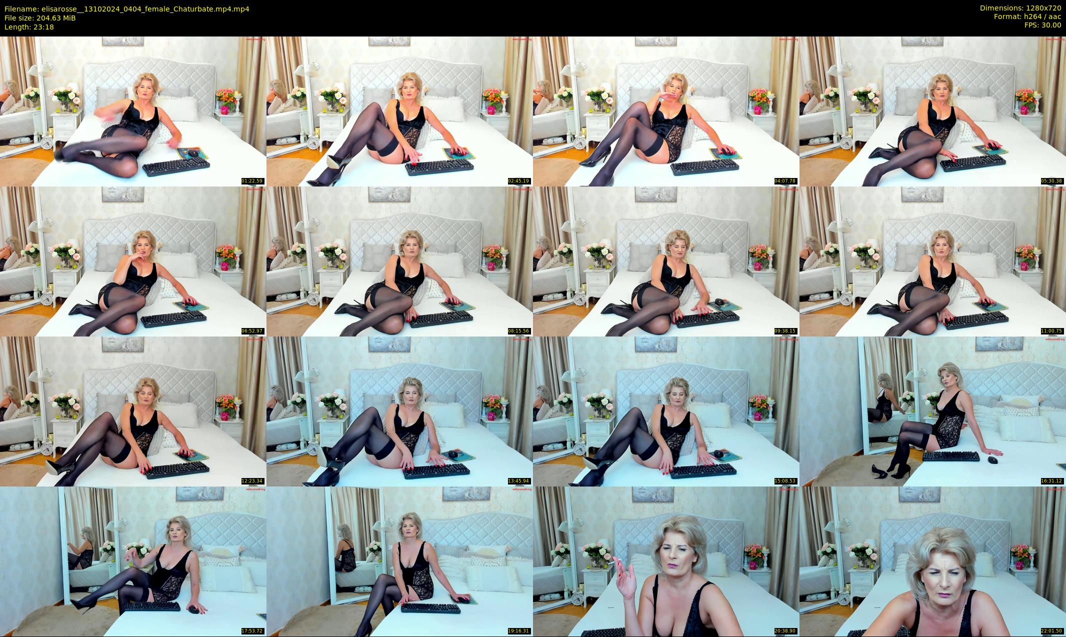 elisarosse_ — 24 minute Chaturbate female cam show recording, 720p, Oct 13, 2024