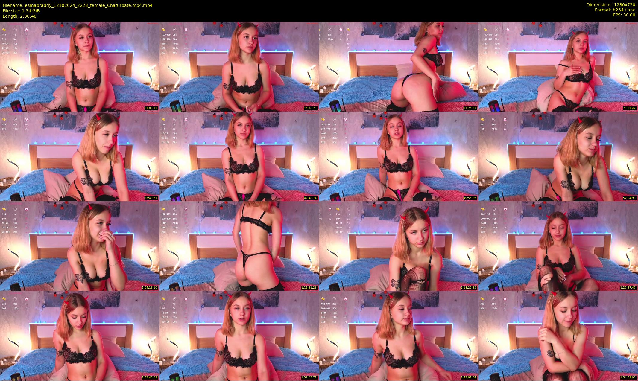 esmabraddy — 121 minute Chaturbate female cam show recording, 720p, Oct 12, 2024