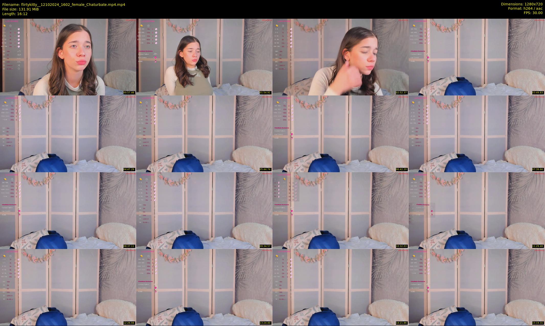 flirtykitty_ — 17 minute Chaturbate female cam show recording, 720p, Oct 12, 2024