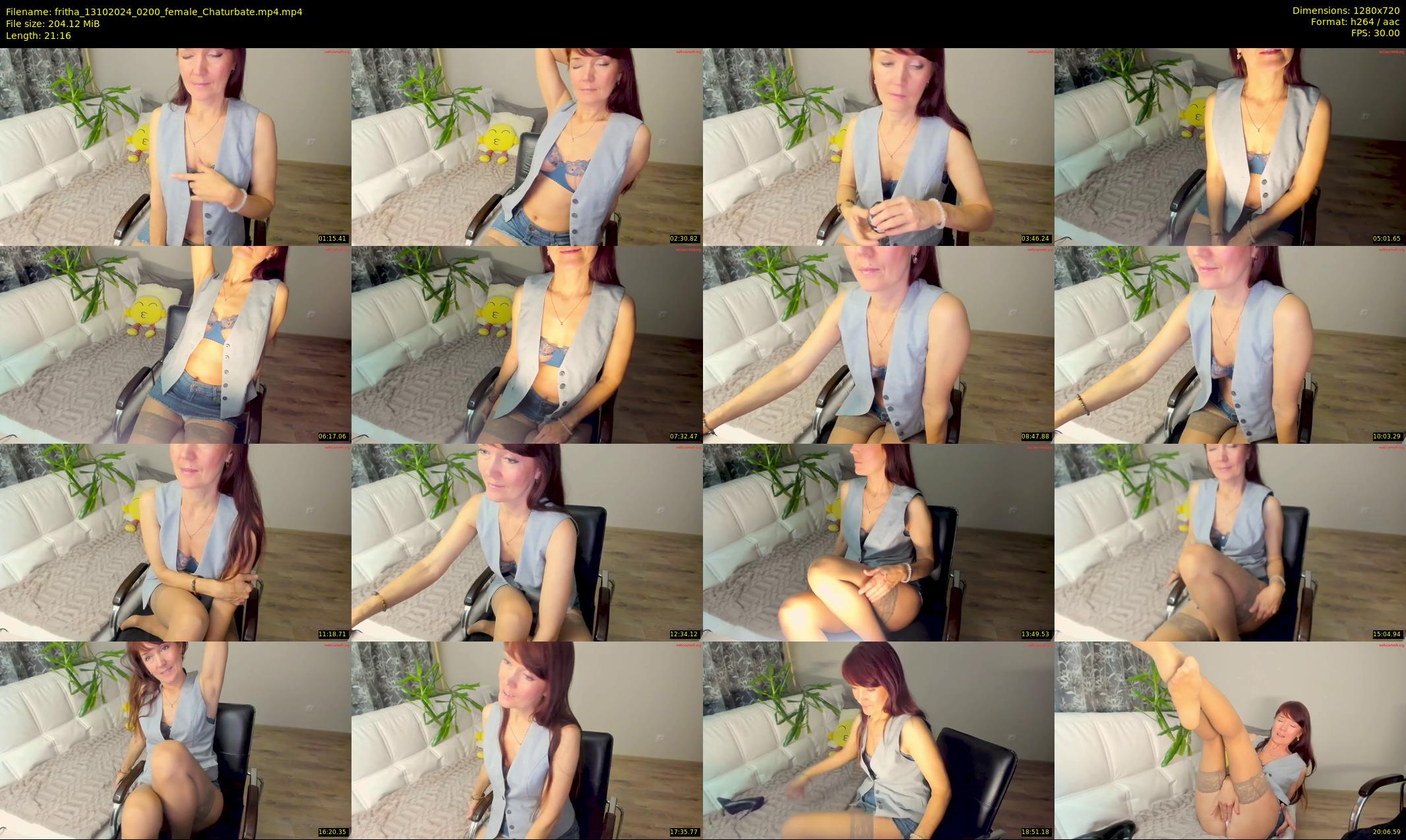 fritha — 22 minute Chaturbate female cam show recording, 720p, Oct 13, 2024