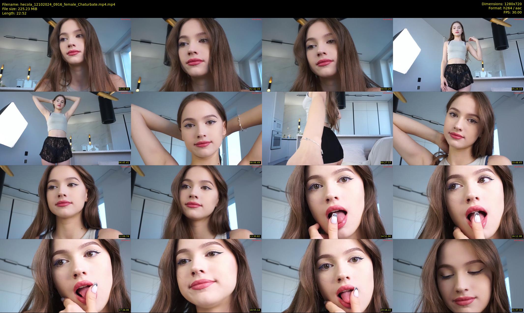 hecola — 23 minute Chaturbate female cam show recording, 720p, Oct 12, 2024