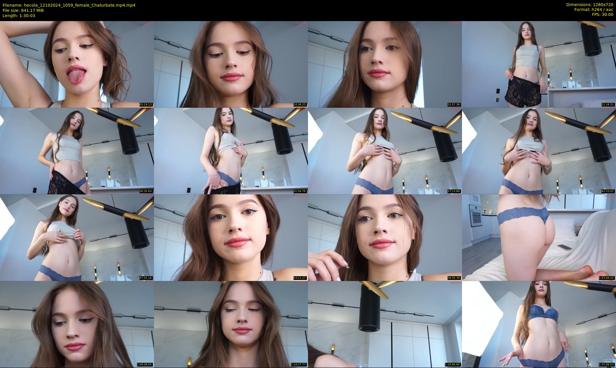 hecola — 91 minute Chaturbate female cam show recording, 720p, Oct 12, 2024