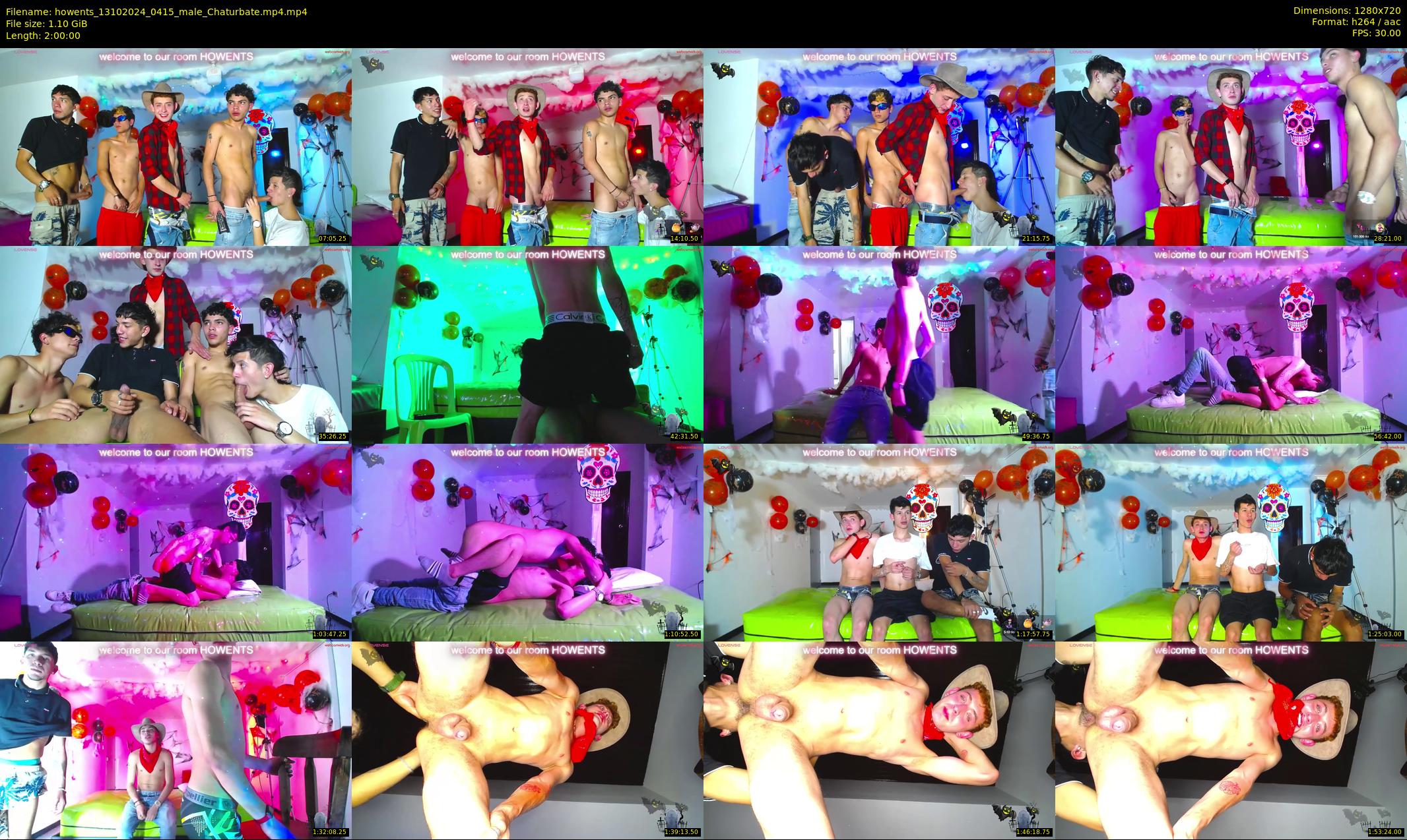 howents — 120 minute Chaturbate male cam show recording, 720p, Oct 13, 2024