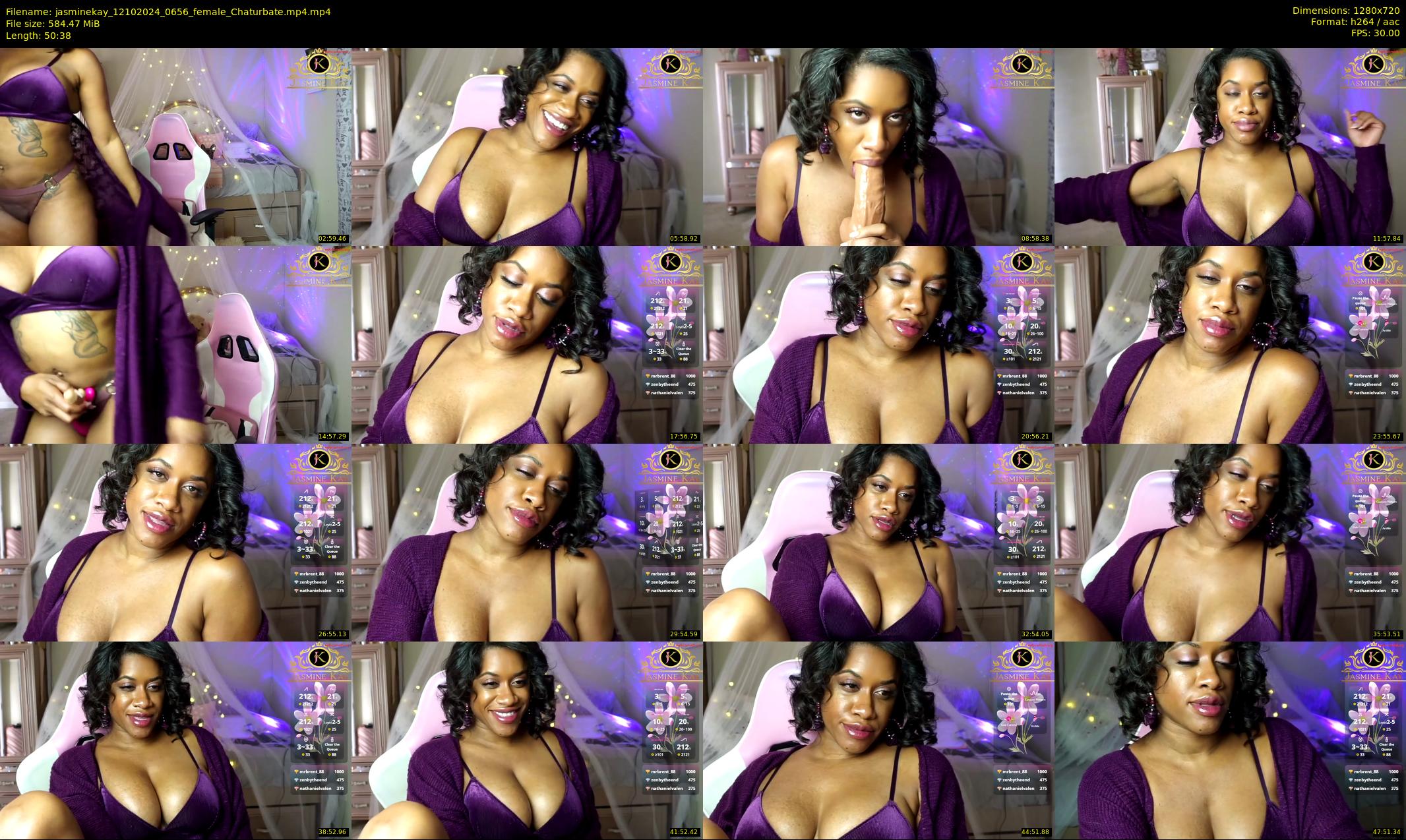 jasminekay — 51 minute Chaturbate female cam show recording, 720p, Oct 12, 2024