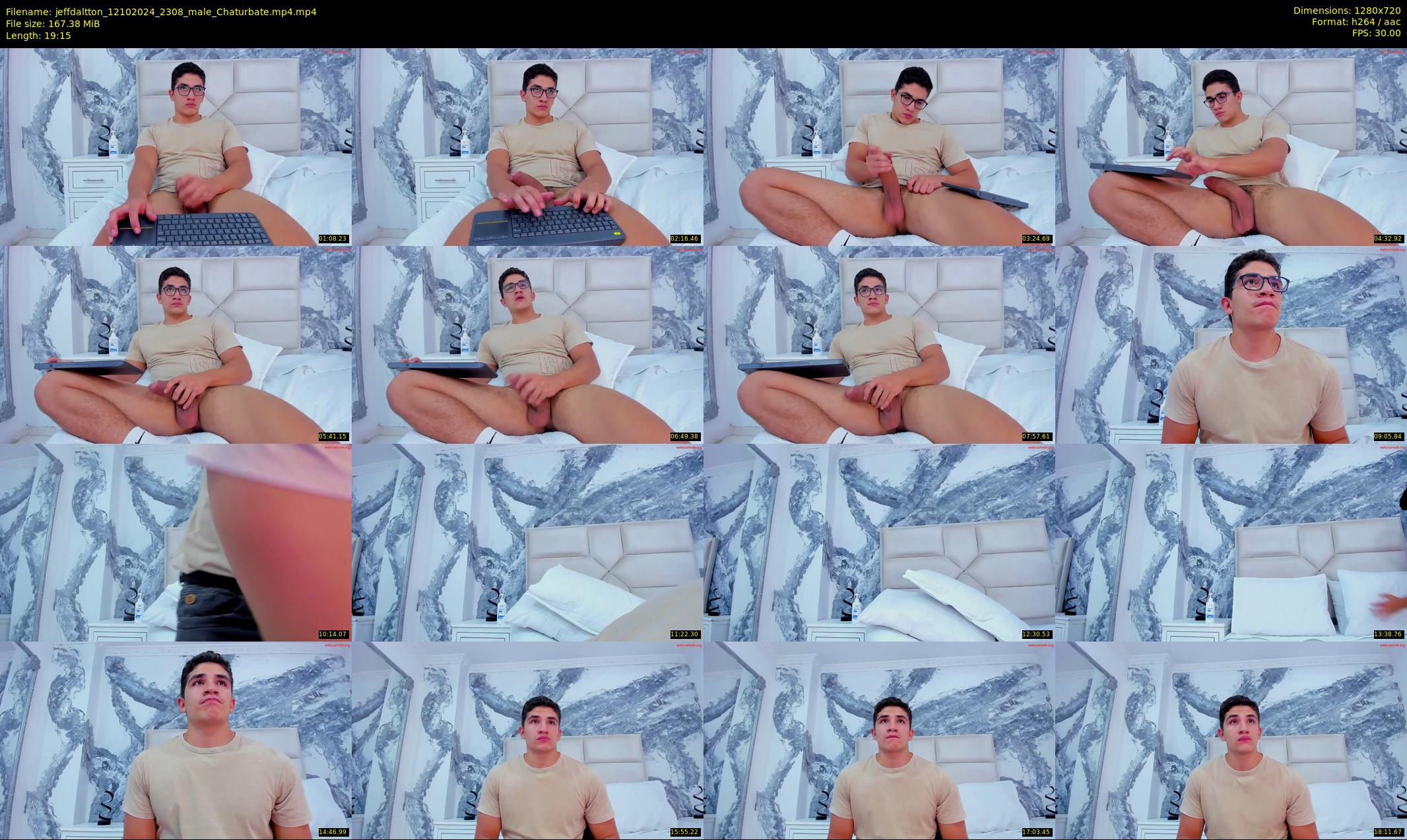 jeffdaltton — 20 minute Chaturbate male cam show recording, 720p, Oct 12, 2024