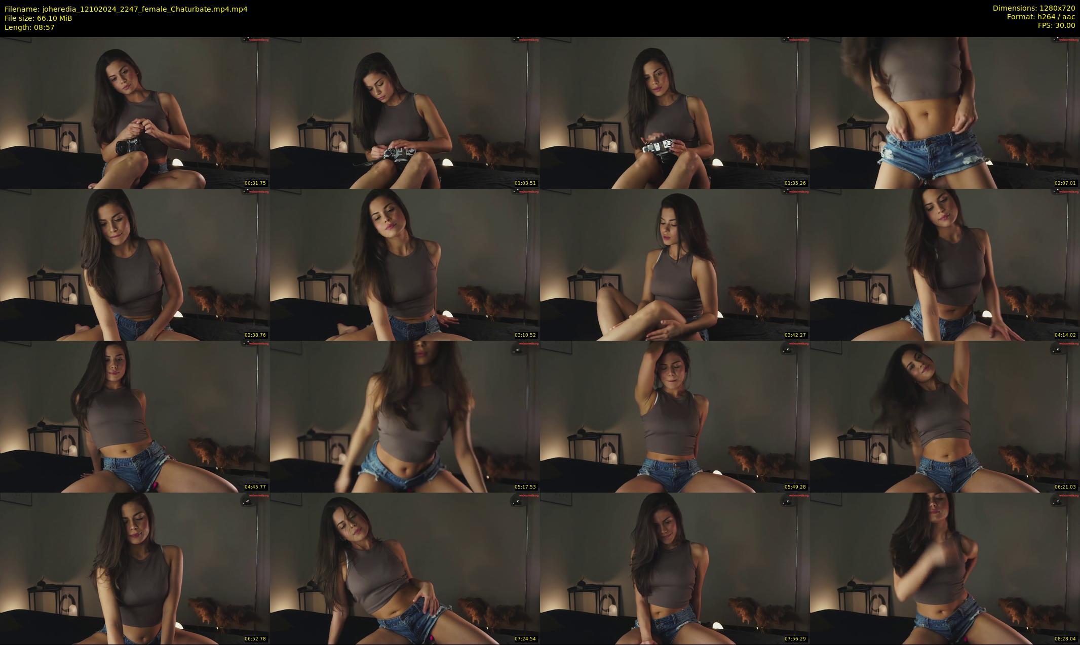 joheredia — 9 minute Chaturbate female cam show recording, 720p, Oct 12, 2024