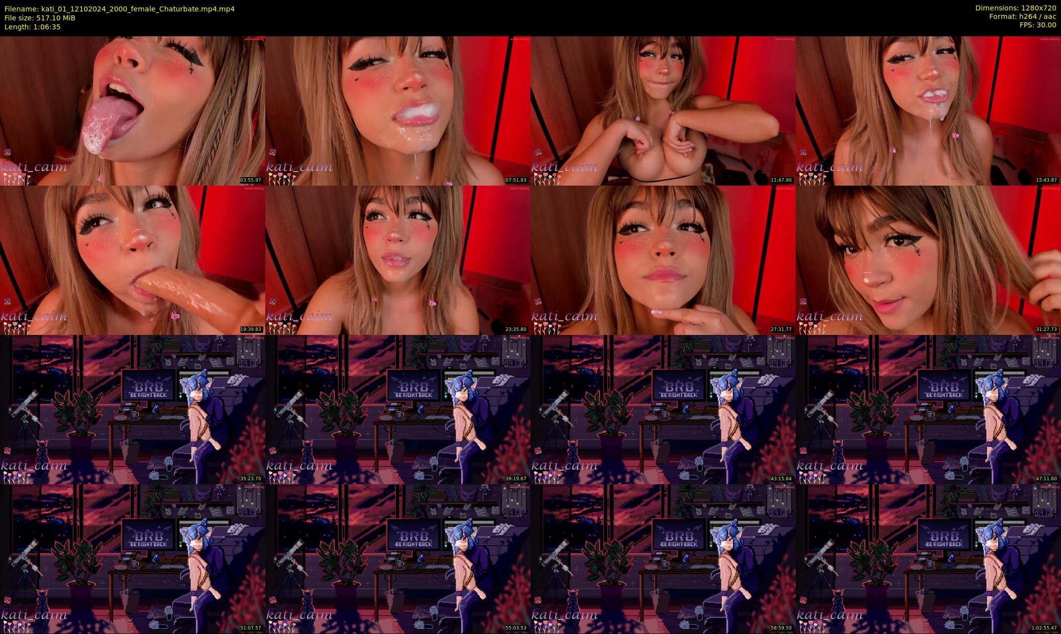 kati_01 — 67 minute Chaturbate female cam show recording, 720p, Oct 12, 2024