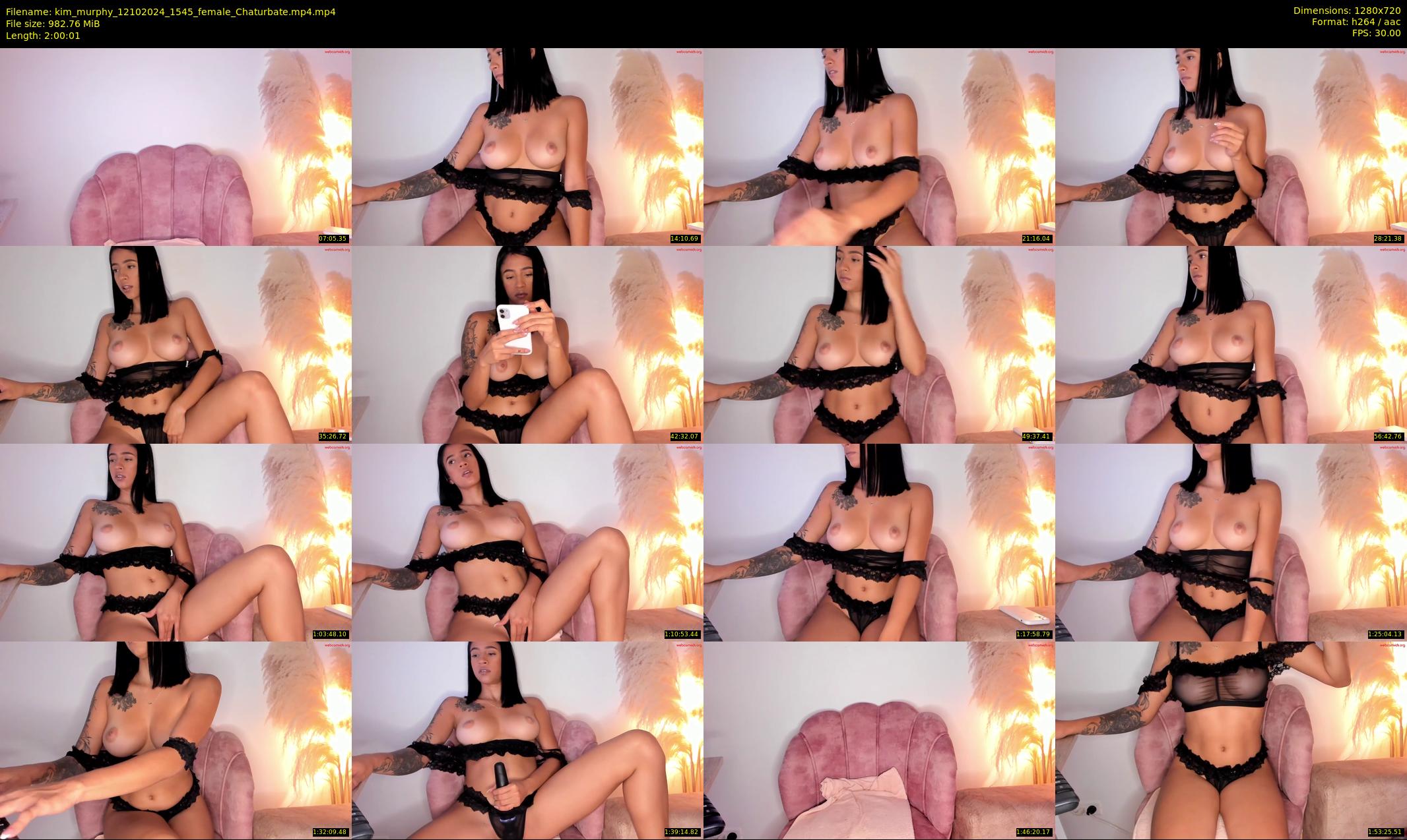 kim_murphy — 121 minute Chaturbate female cam show recording, 720p, Oct 12, 2024