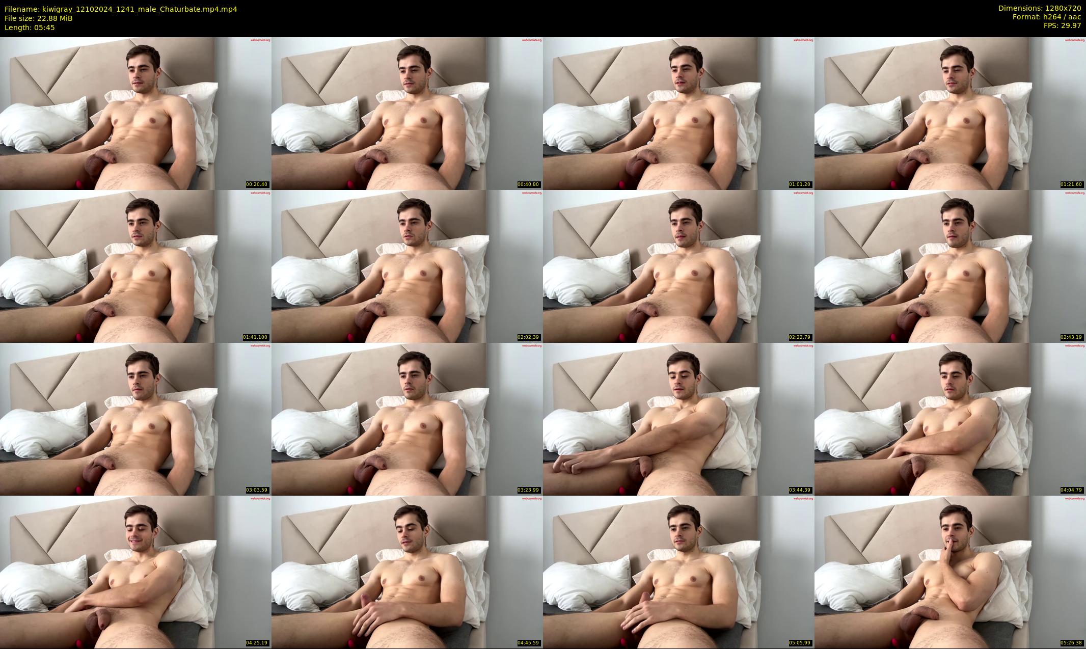 kiwigray — 6 minute Chaturbate male cam show recording, 720p, Oct 12, 2024