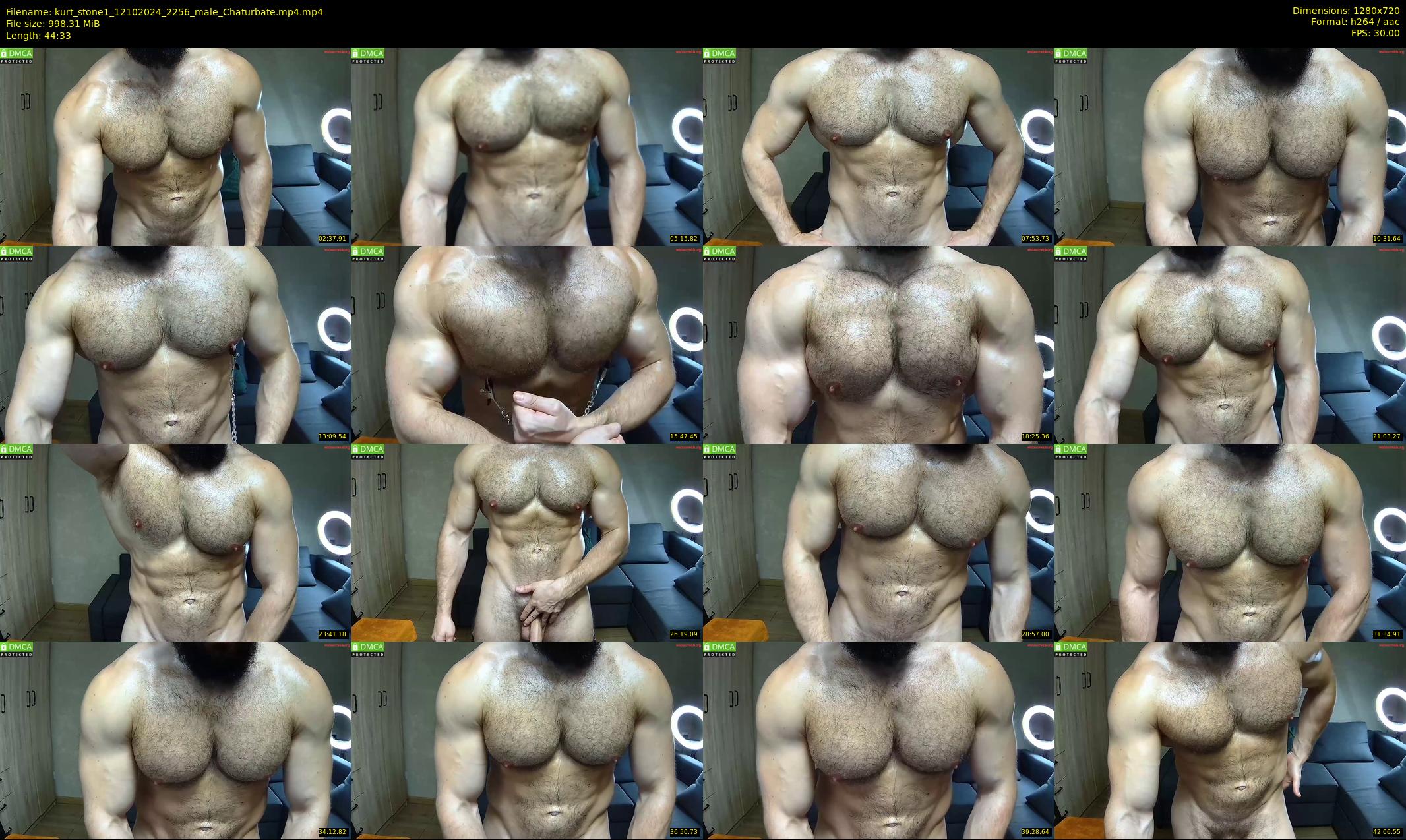 kurt_stone1 — 45 minute Chaturbate male cam show recording, 720p, Oct 12, 2024