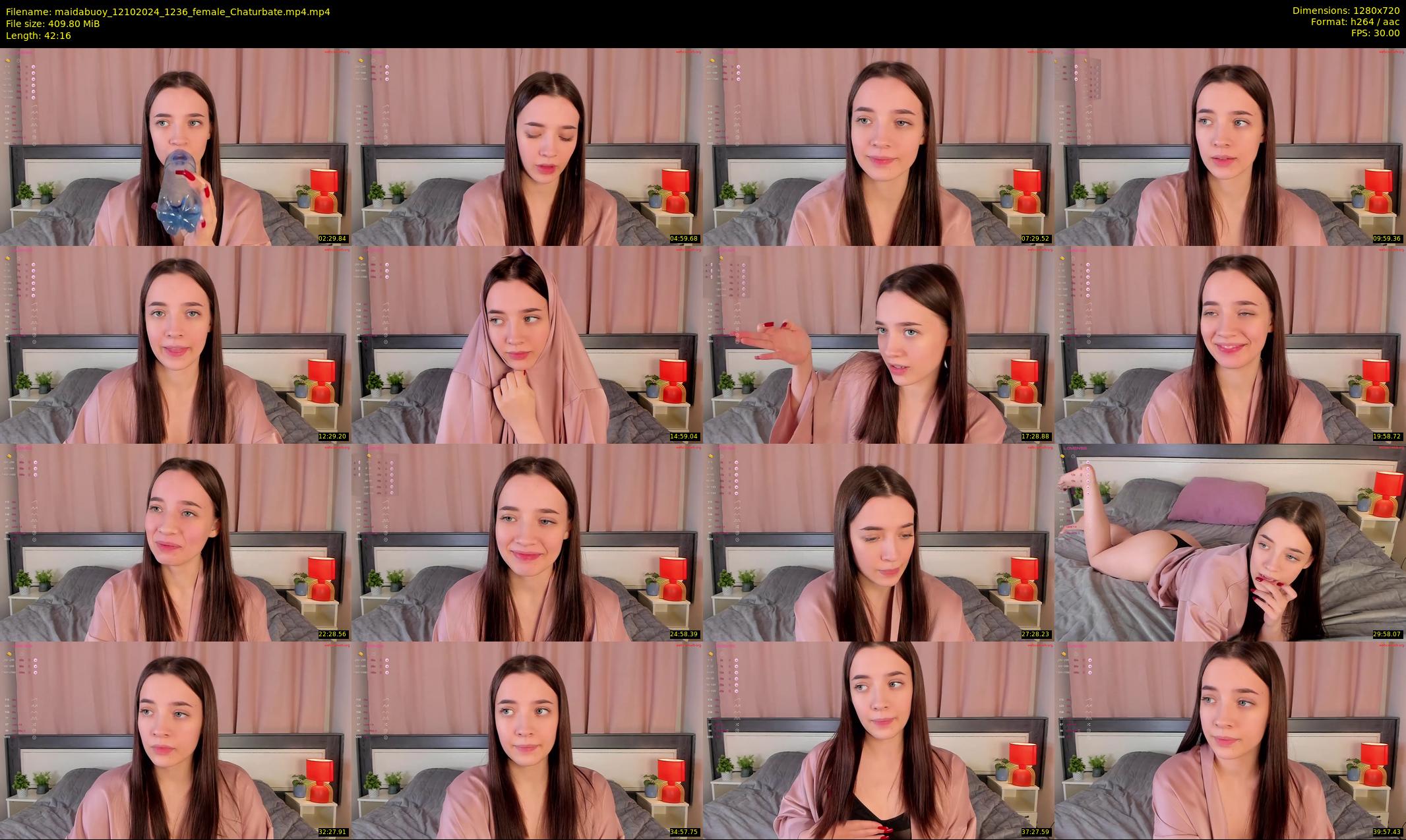 maidabuoy — 43 minute Chaturbate female cam show recording, 720p, Oct 12, 2024