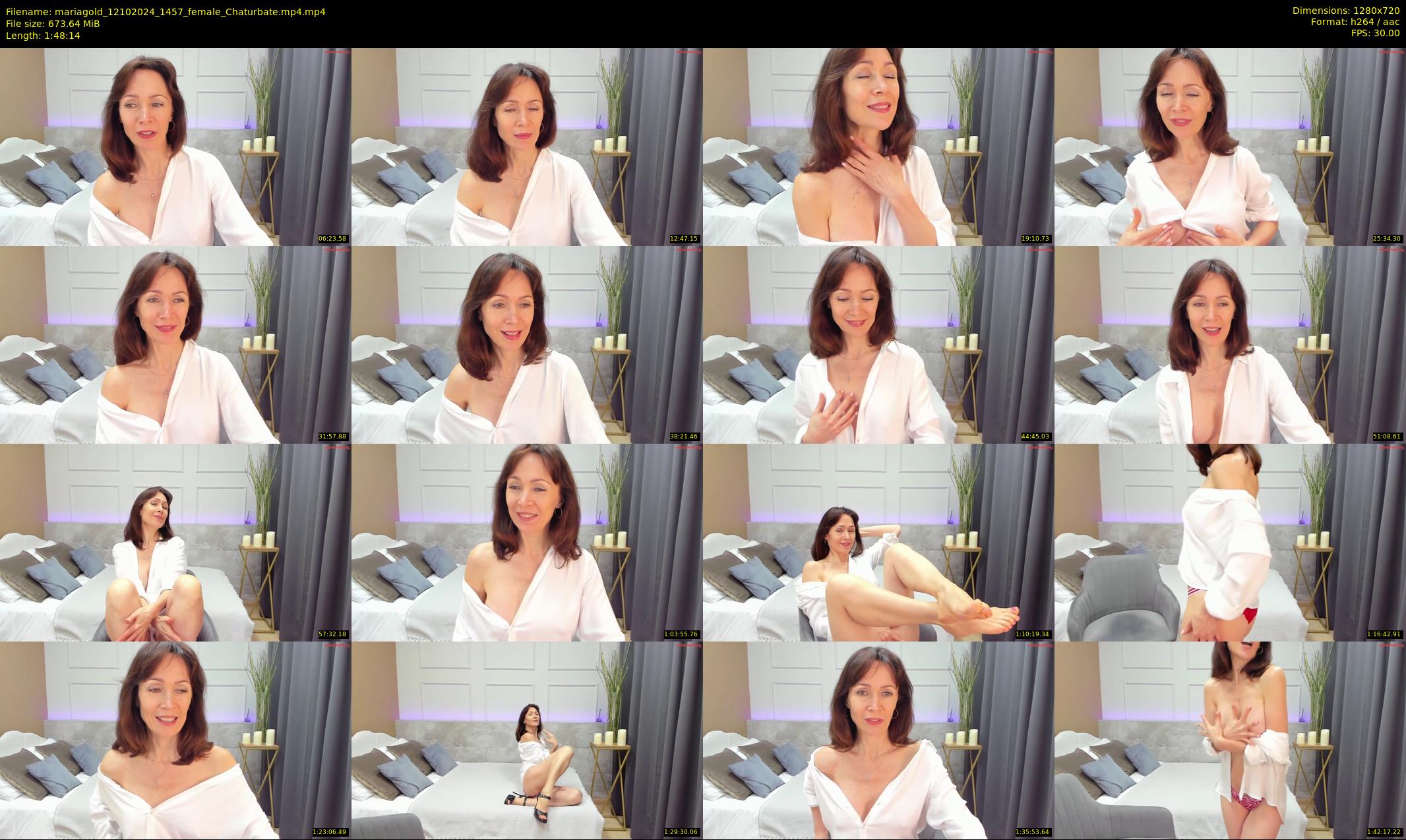 mariagold — 109 minute Chaturbate female cam show recording, 720p, Oct 12, 2024