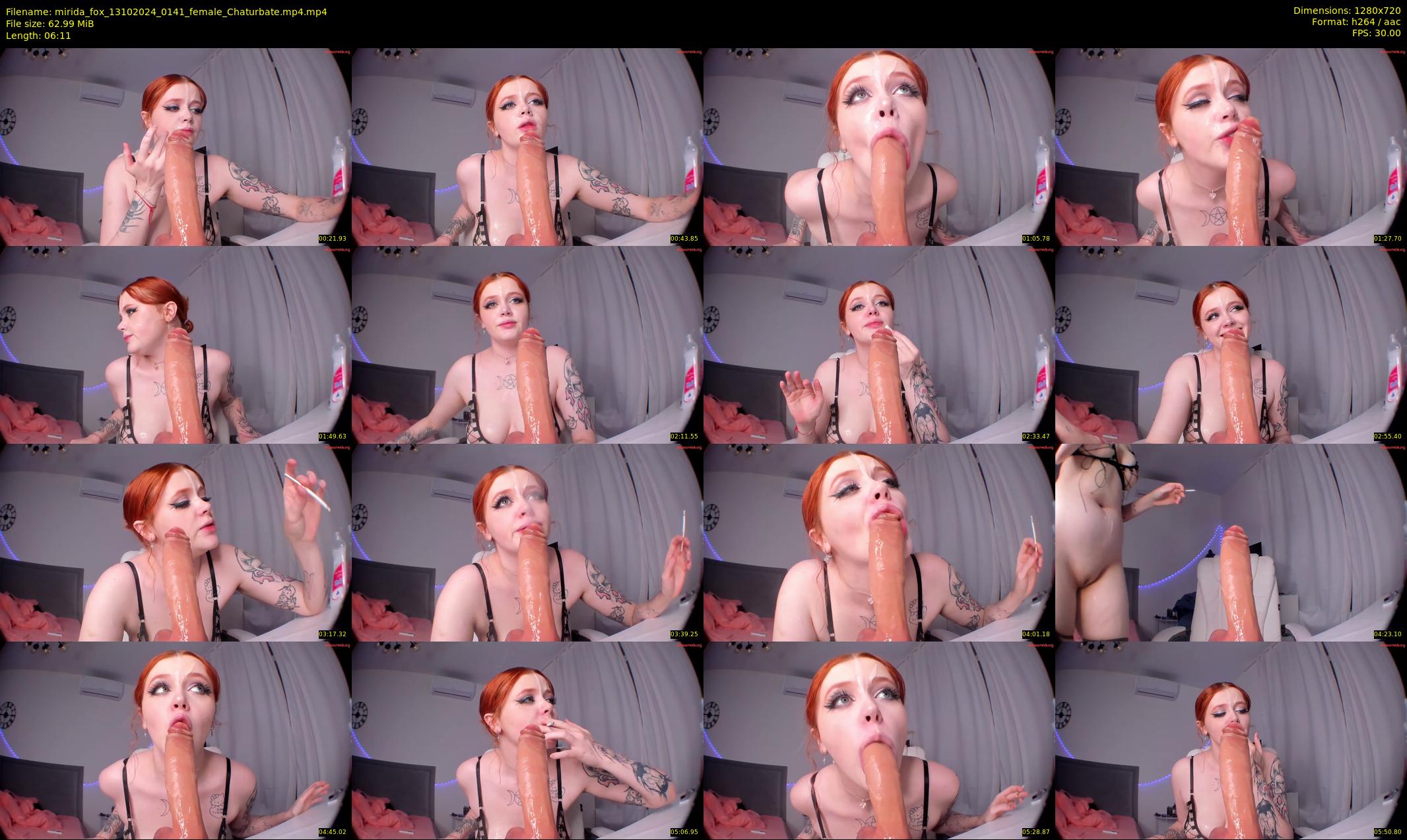 mirida_fox — 7 minute Chaturbate female cam show recording, 720p, Oct 13, 2024