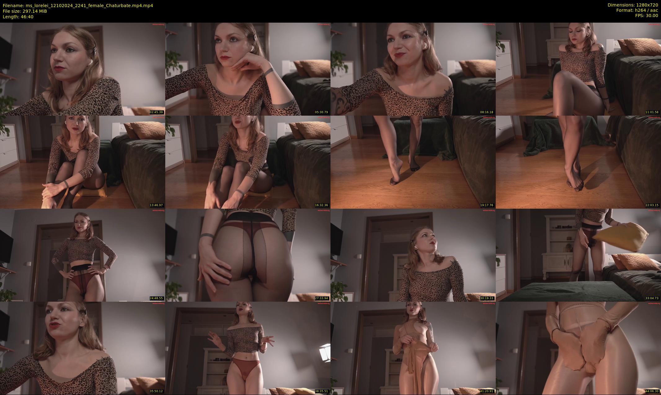 ms_lorelei — 47 minute Chaturbate female cam show recording, 720p, Oct 12, 2024