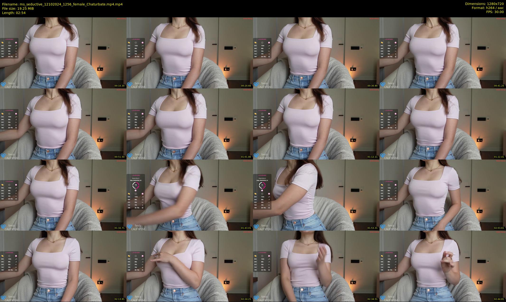 ms_seductive — 3 minute Chaturbate female cam show recording, 720p, Oct 12, 2024