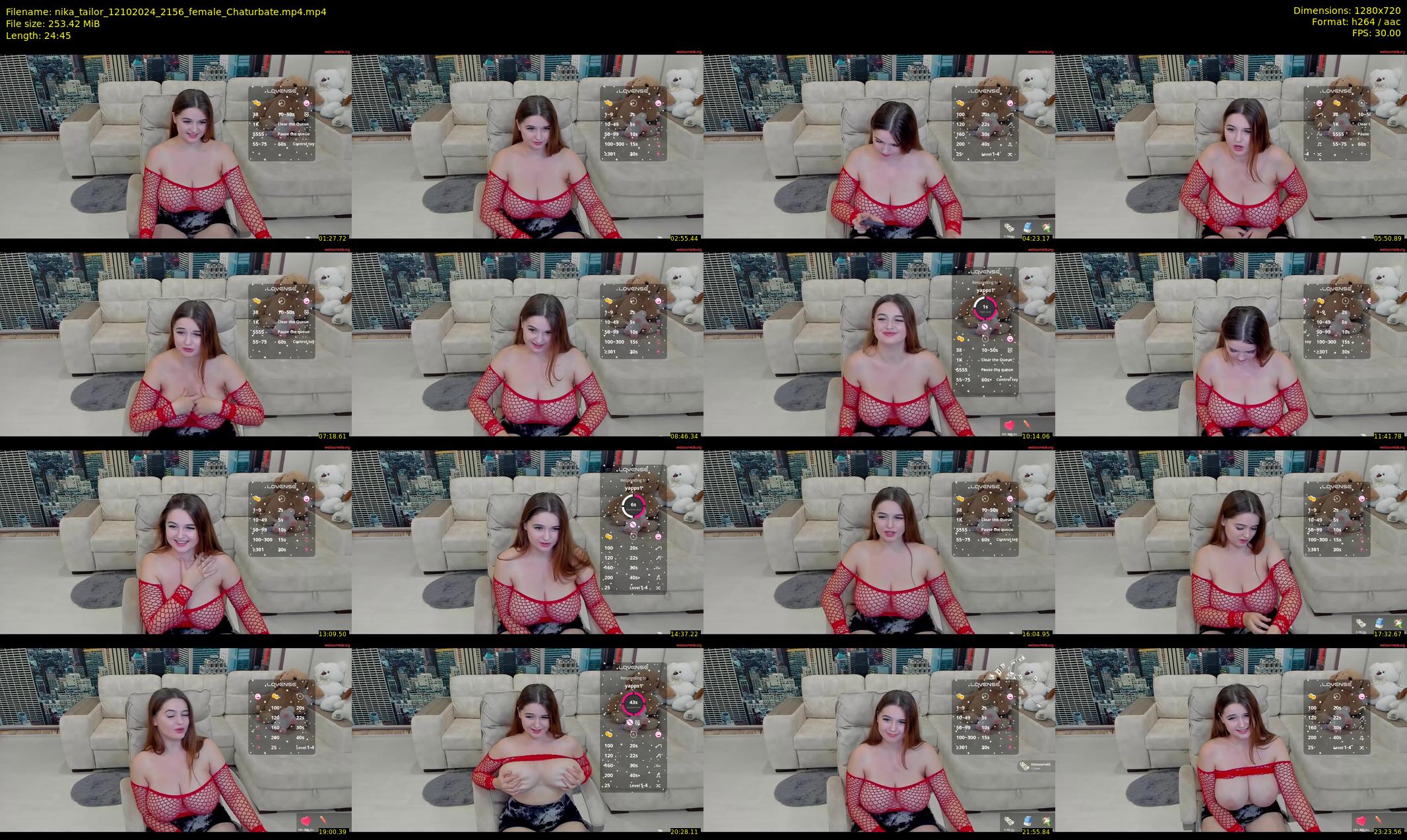 nika_tailor — 25 minute Chaturbate female cam show recording, 720p, Oct 12, 2024