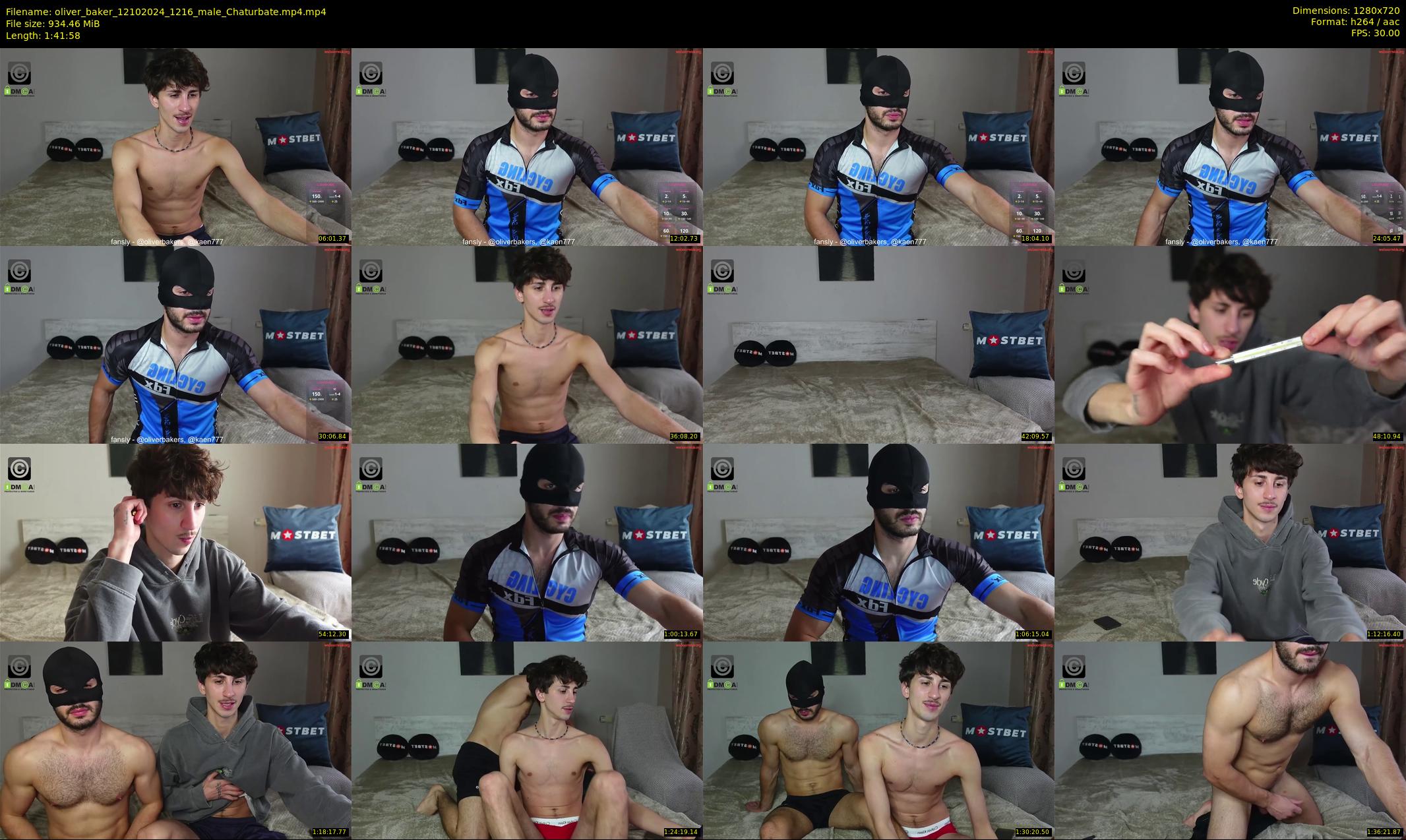 oliver_baker — 102 minute Chaturbate male cam show recording, 720p, Oct 12, 2024