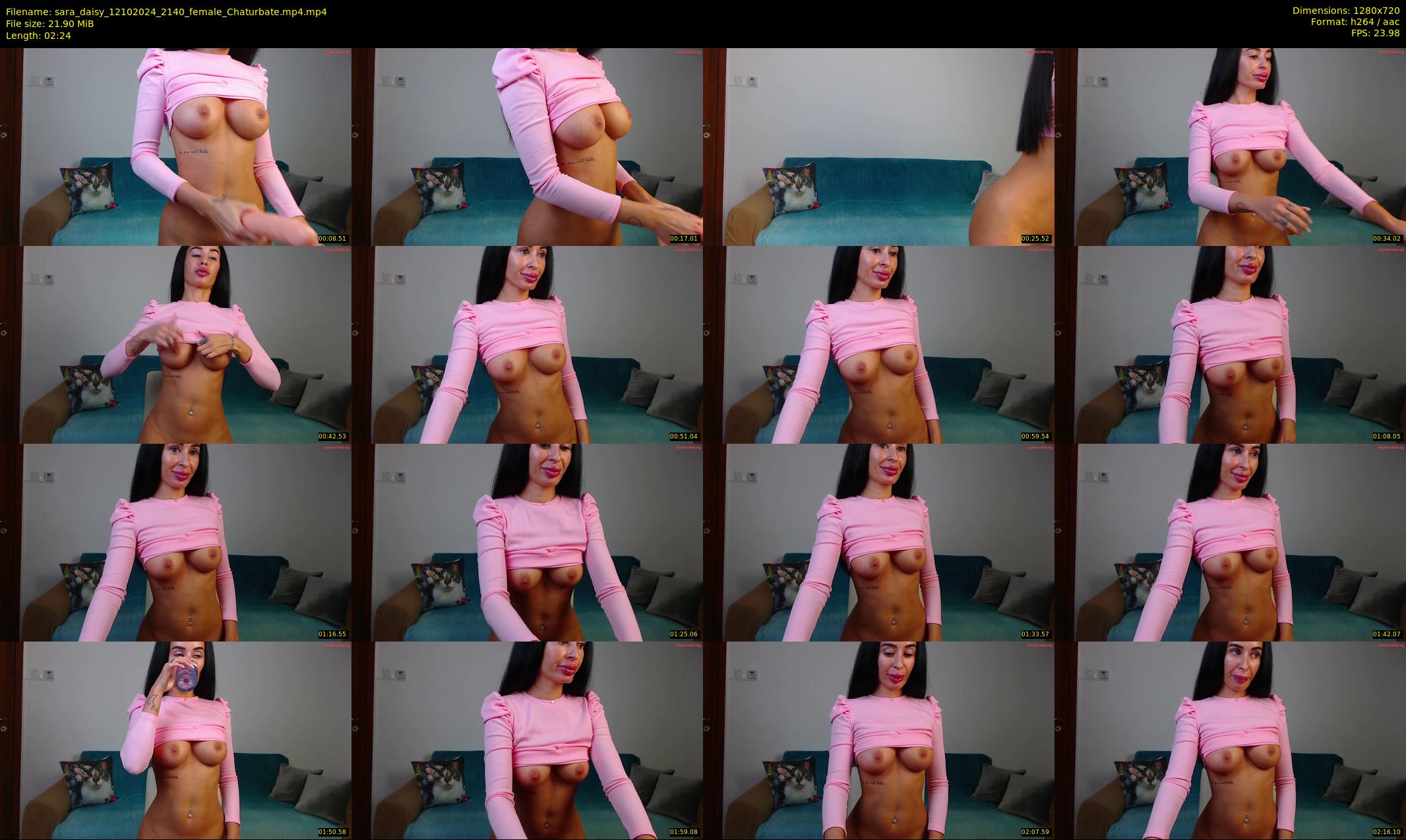 sara_daisy — 3 minute Chaturbate female cam show recording, 720p, Oct 12, 2024