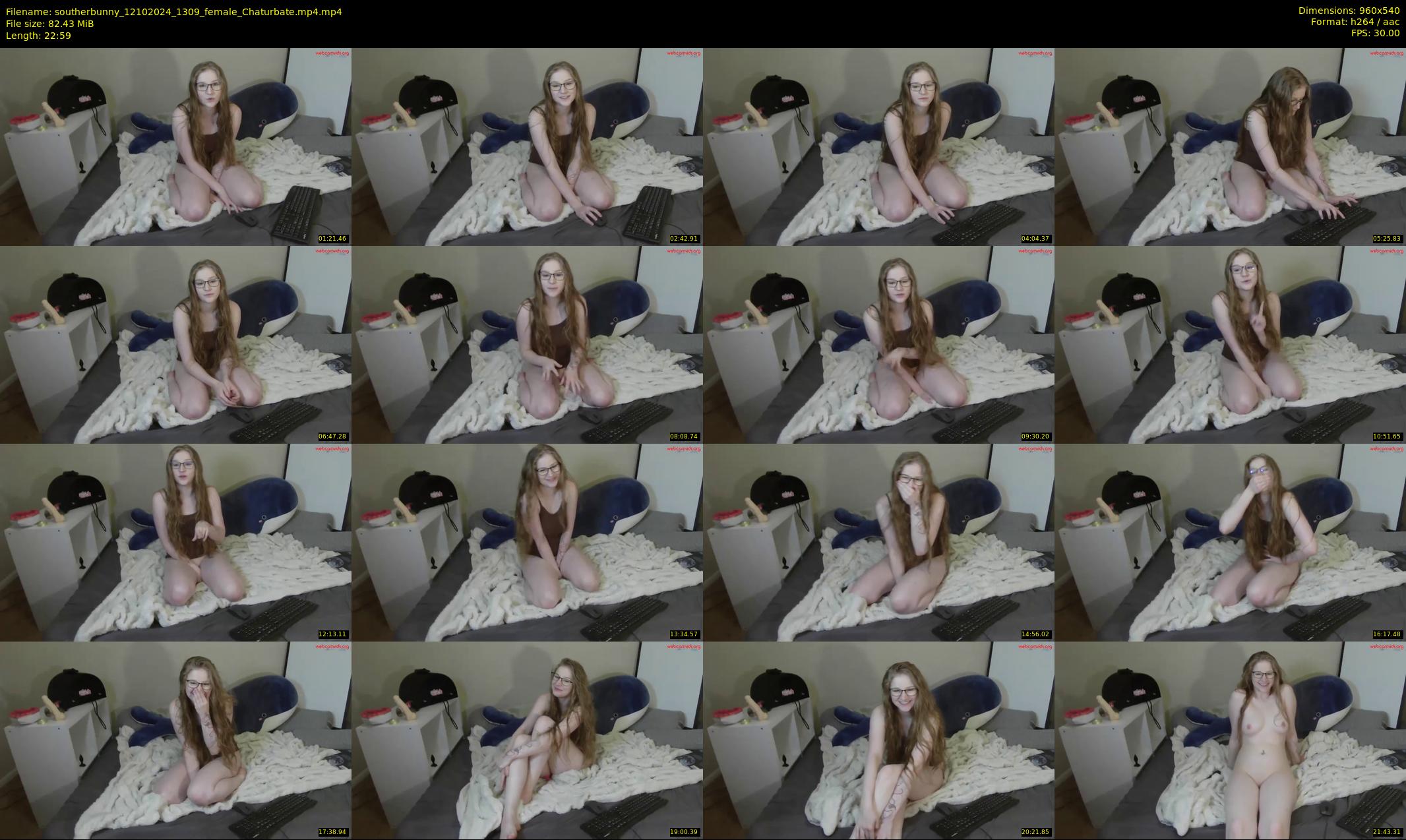 southerbunny — 23 minute Chaturbate female cam show recording, 480p, Oct 12, 2024