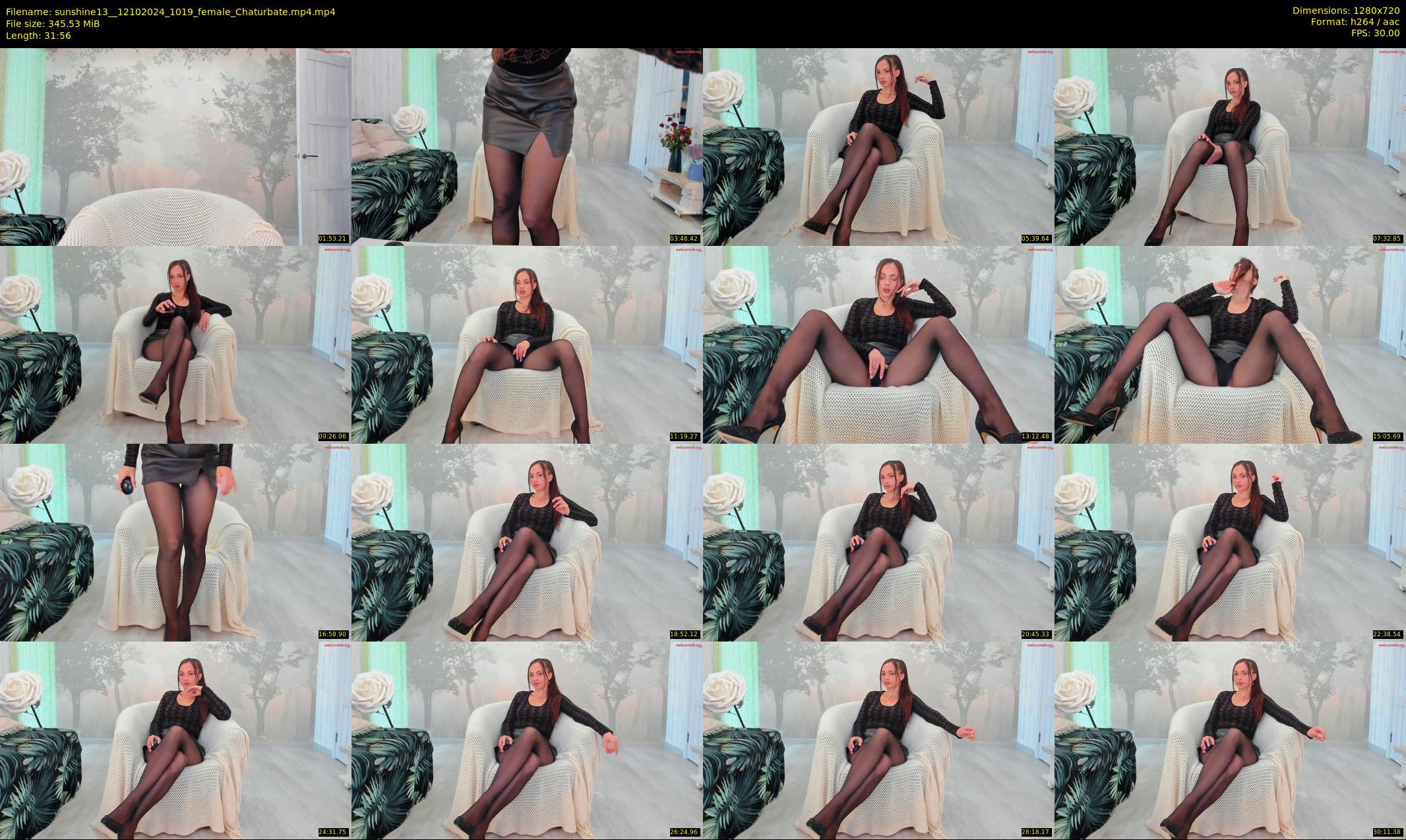sunshine13_ — 32 minute Chaturbate female cam show recording, 720p, Oct 12, 2024