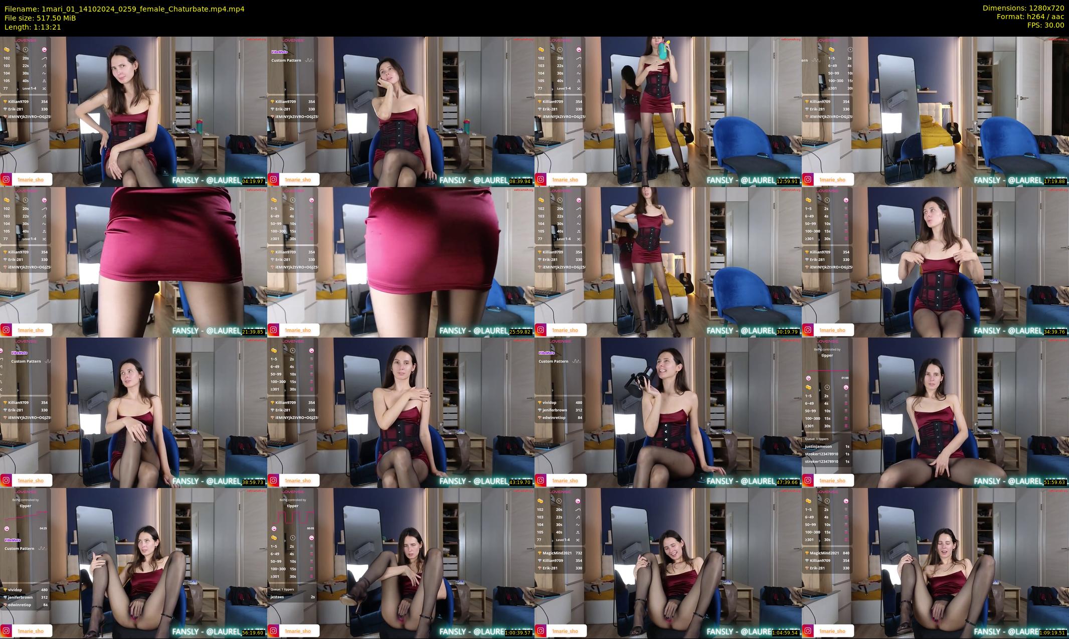 1mari_01 — 74 minute Chaturbate female cam show recording, 720p, Oct 14, 2024