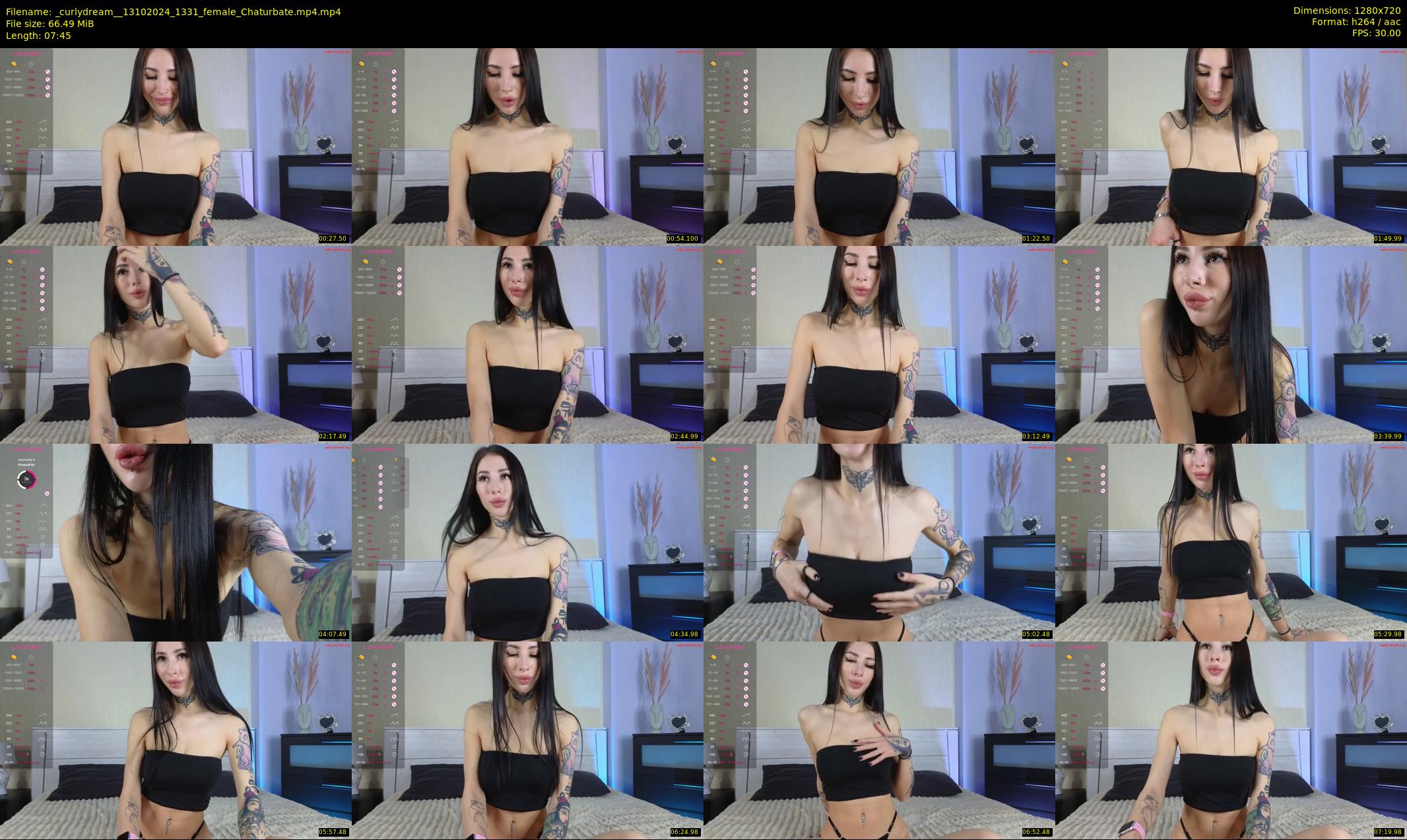 _curlydream_ — 8 minute Chaturbate female cam show recording, 720p, Oct 13, 2024