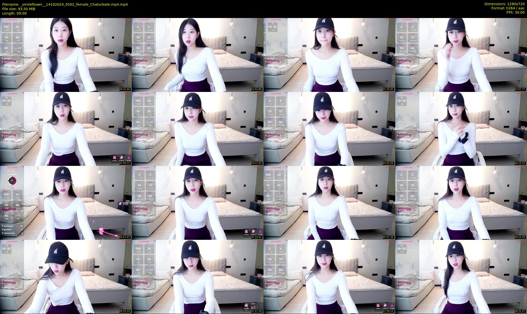 _smileflower_ — 9 minute Chaturbate female cam show recording, 720p, Oct 14, 2024
