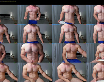 adam_muscle_ — 56 minute Chaturbate male cam show recording, 720p, Oct 13, 2024