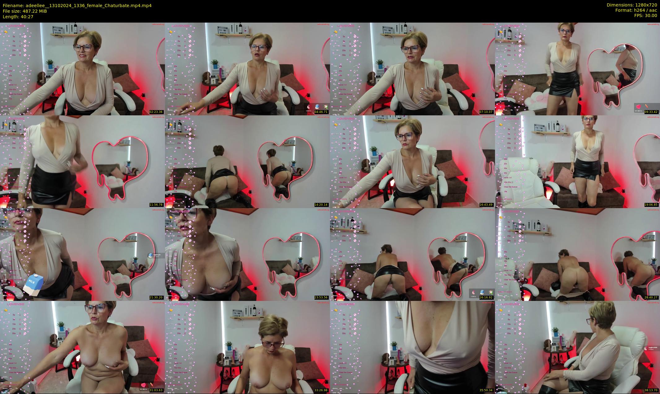 adeellee_ — 41 minute Chaturbate female cam show recording, 720p, Oct 13, 2024