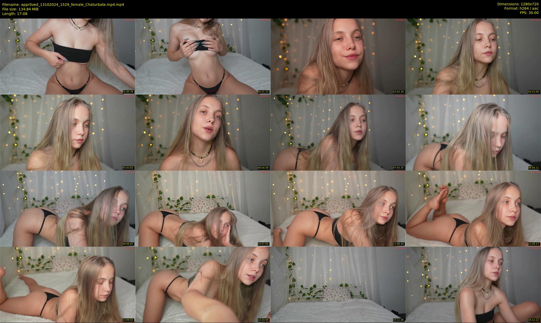 appr0ved — 18 minute Chaturbate female cam show recording, 720p, Oct 13, 2024