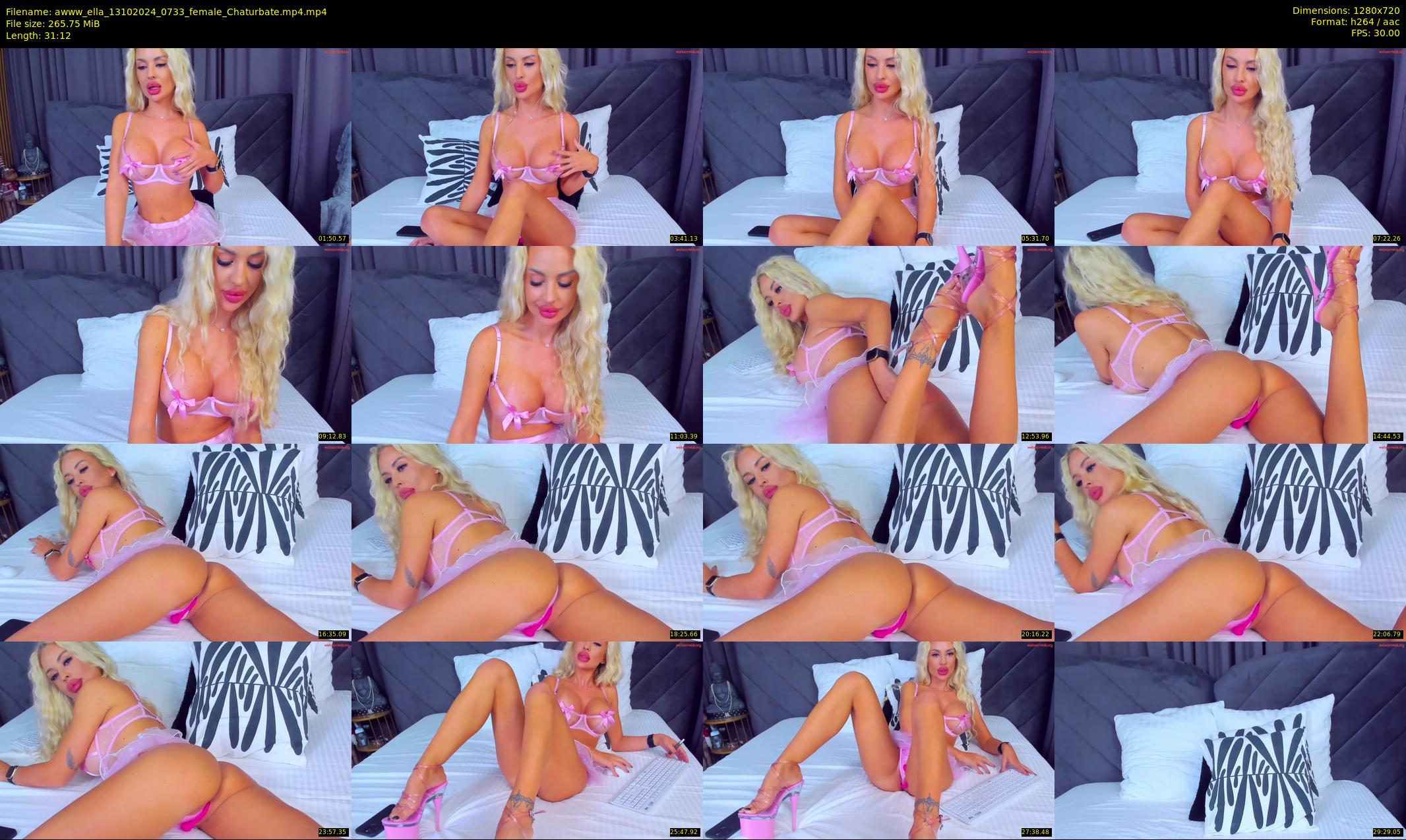 awww_ella — 32 minute Chaturbate female cam show recording, 720p, Oct 13, 2024
