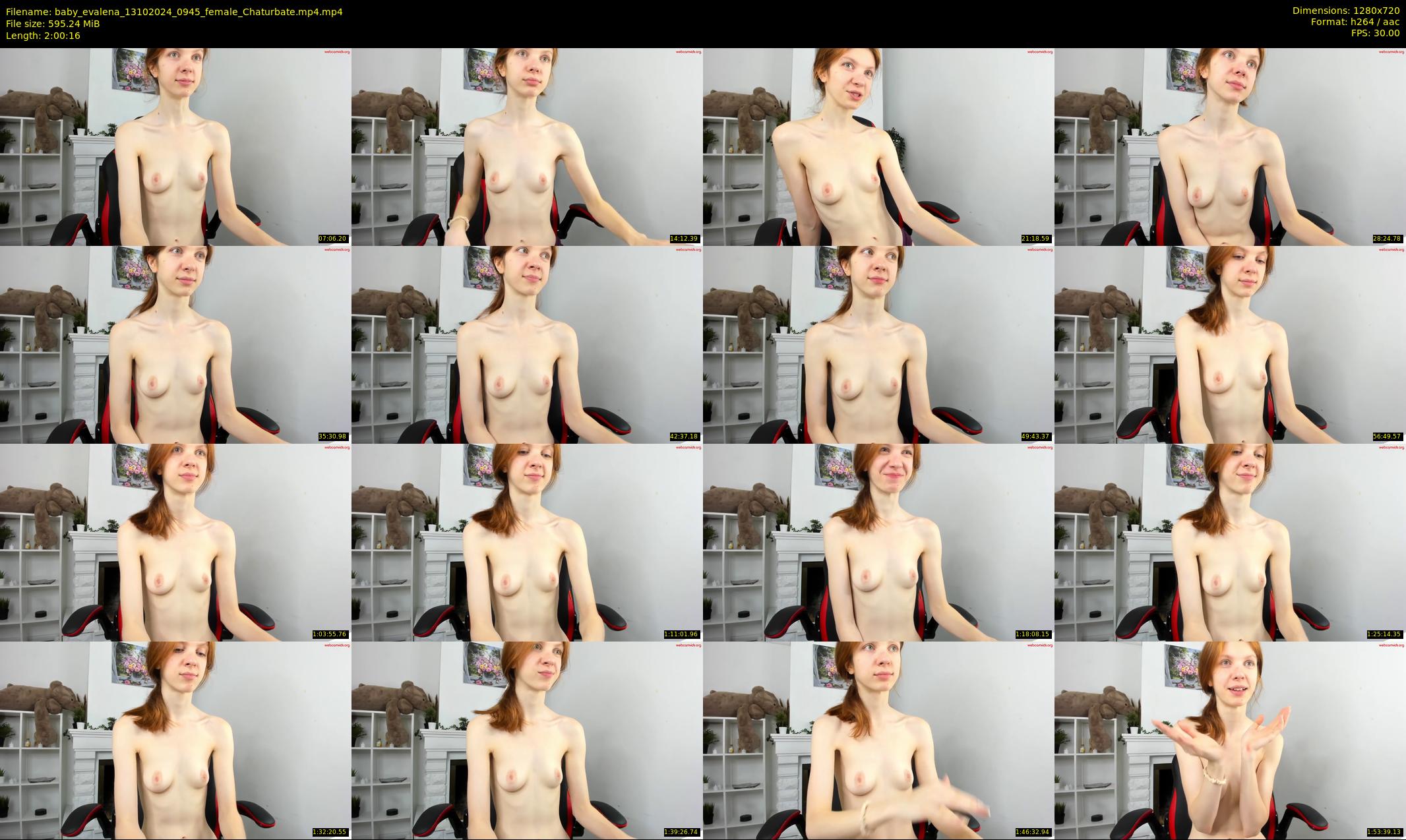 baby_evalena — 121 minute Chaturbate female cam show recording, 720p, Oct 13, 2024