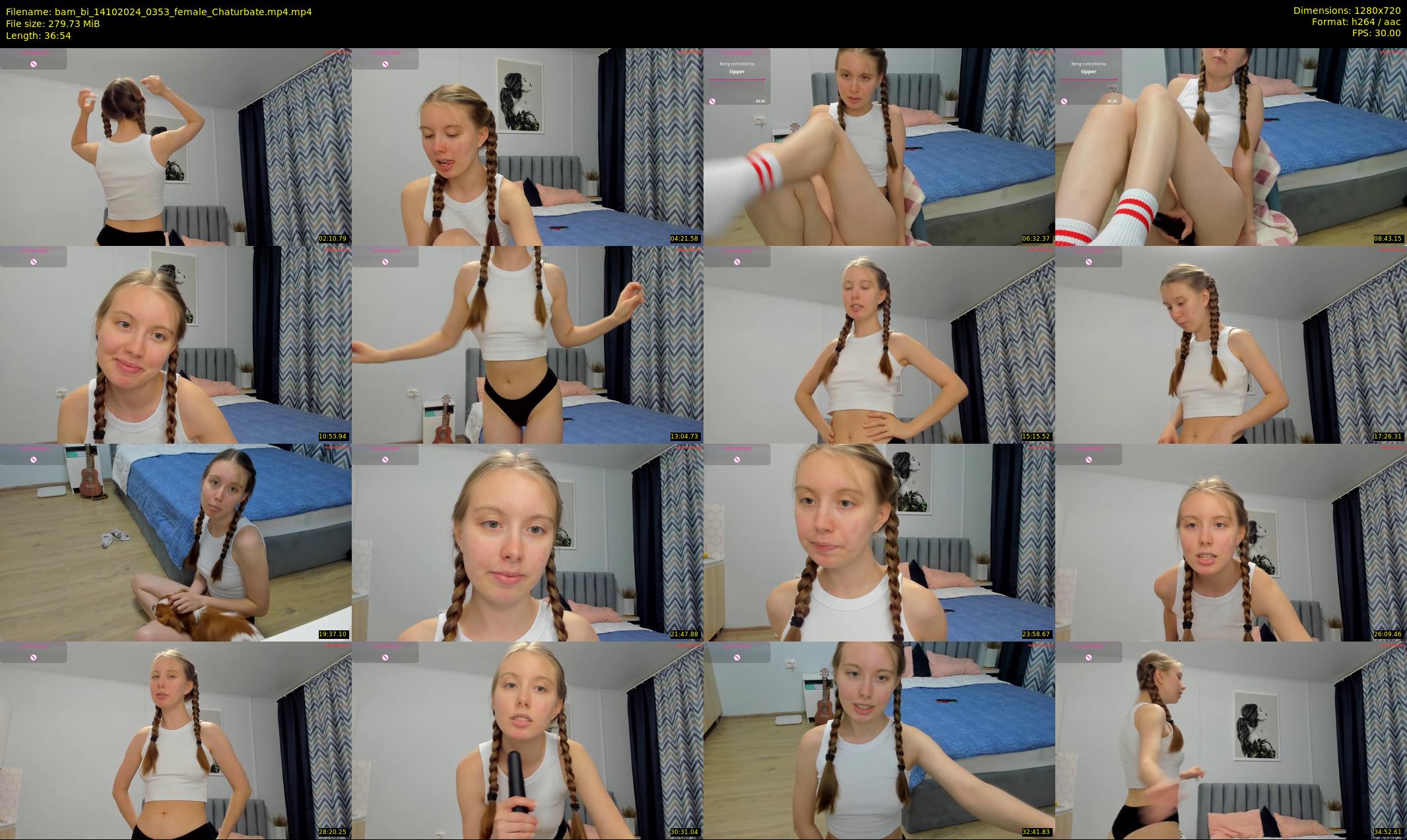 bam_bi — 37 minute Chaturbate female cam show recording, 720p, Oct 14, 2024