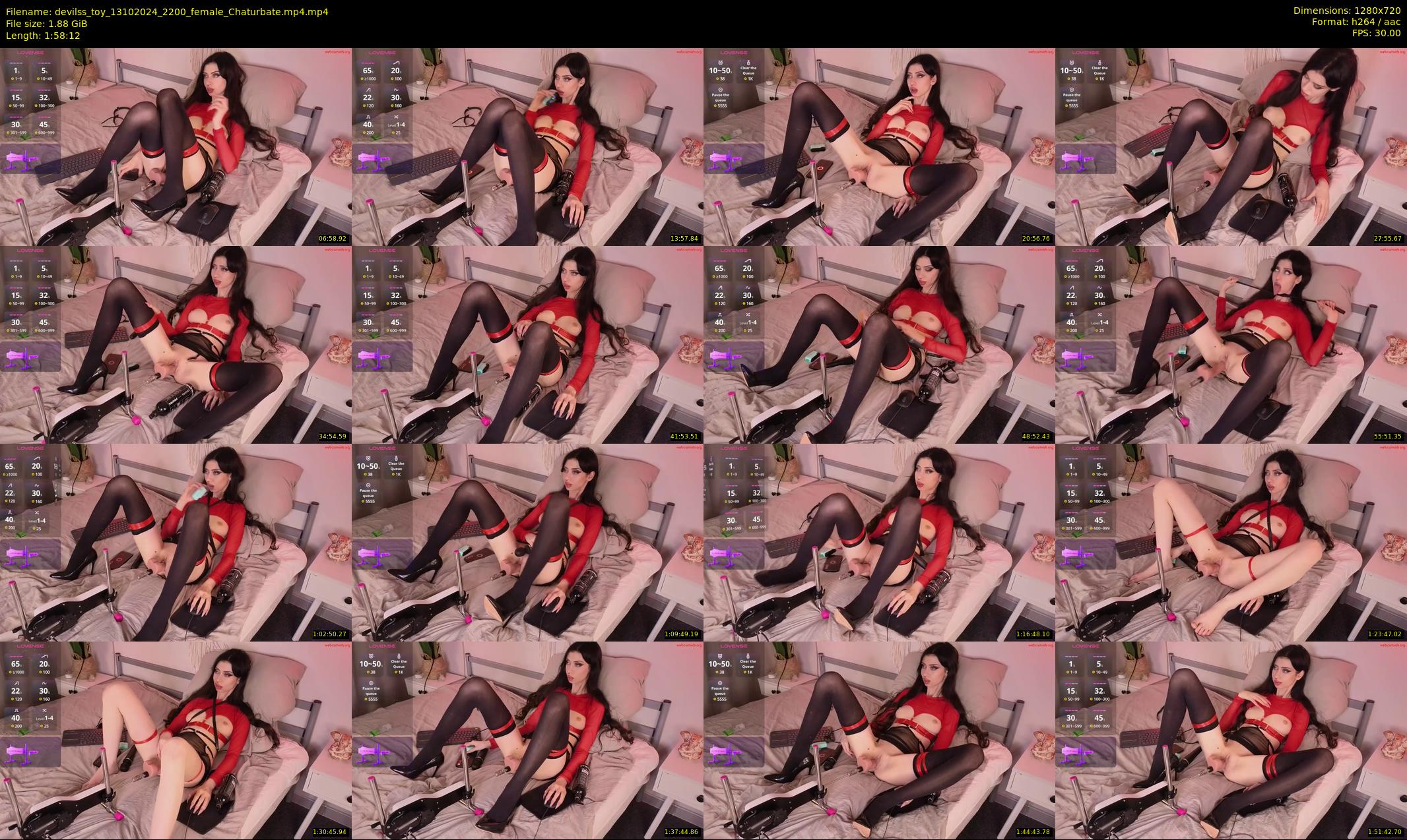 devilss_toy — 119 minute Chaturbate female cam show recording, 720p, Oct 13, 2024