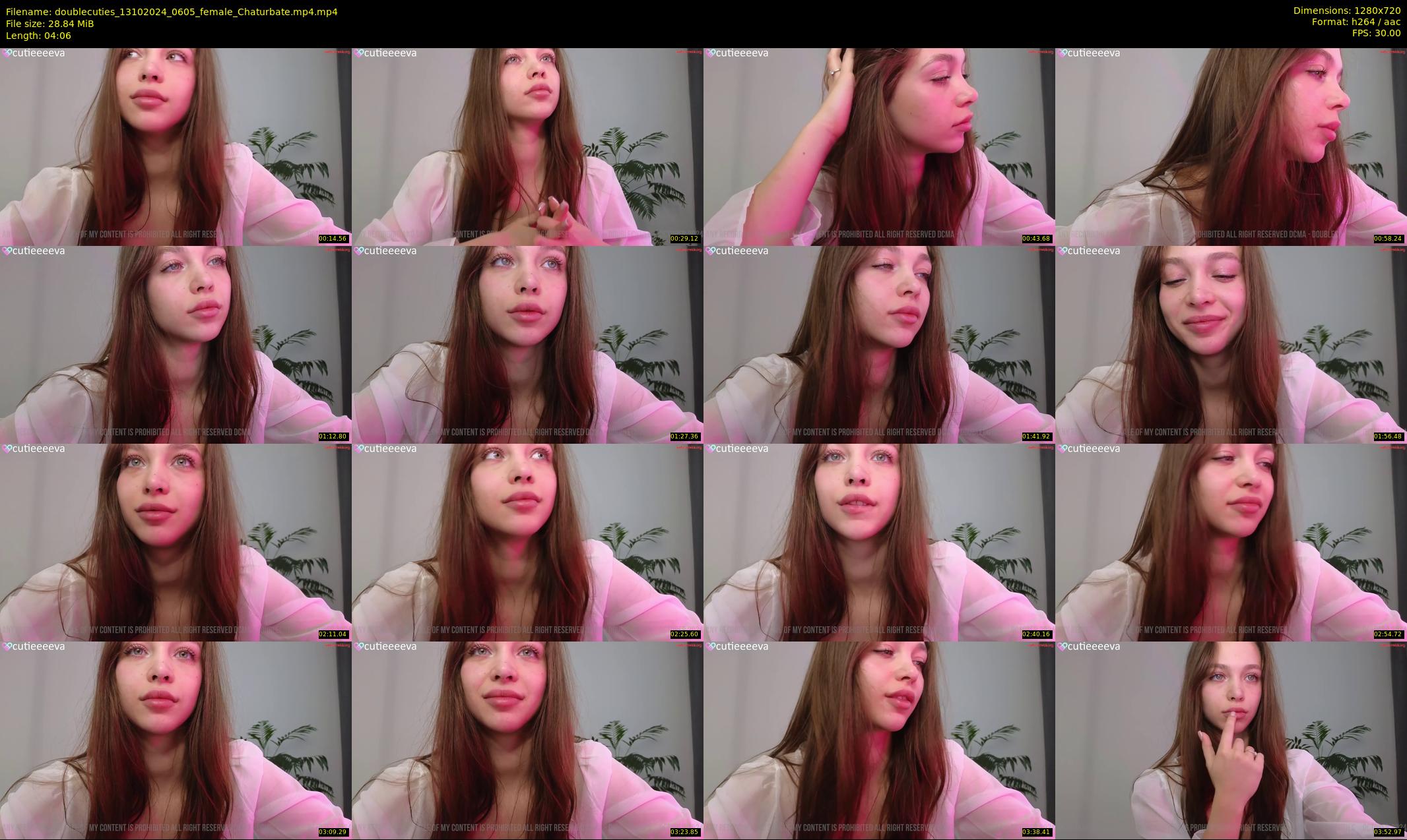 doublecuties — 5 minute Chaturbate couple cam show recording, 720p, Oct 13, 2024