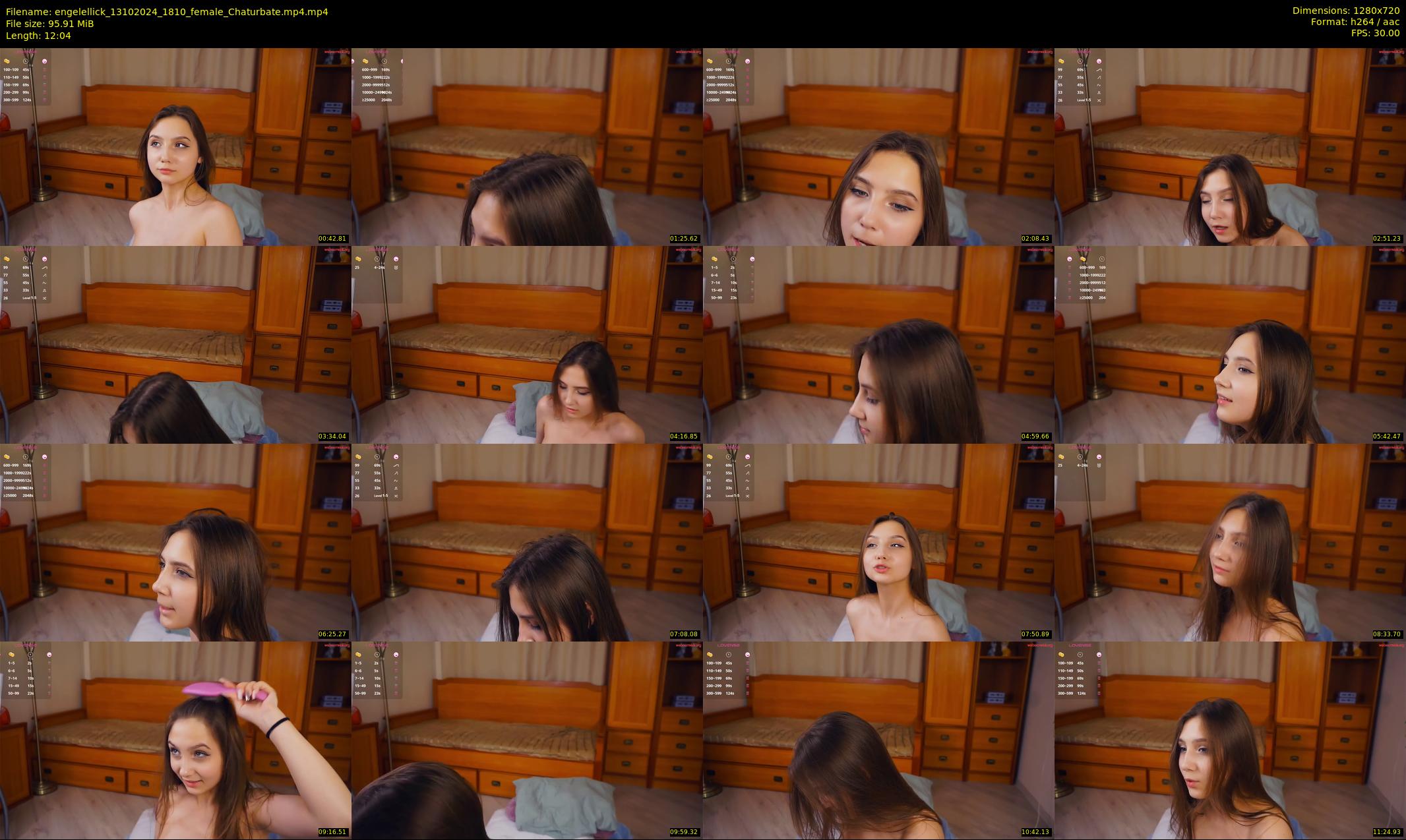 engelellick — 13 minute Chaturbate female cam show recording, 720p, Oct 13, 2024
