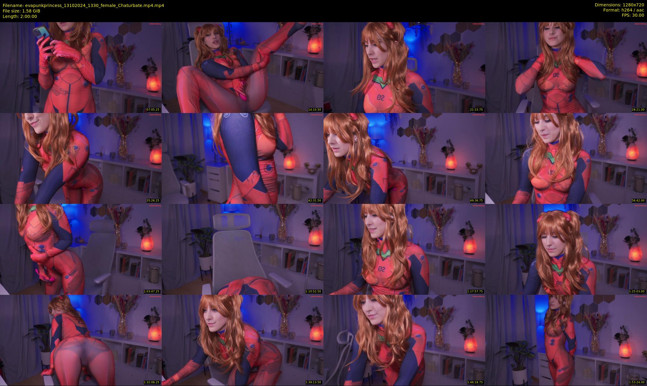 evapunkprincess — 120 minute Chaturbate female cam show recording, 720p, Oct 13, 2024