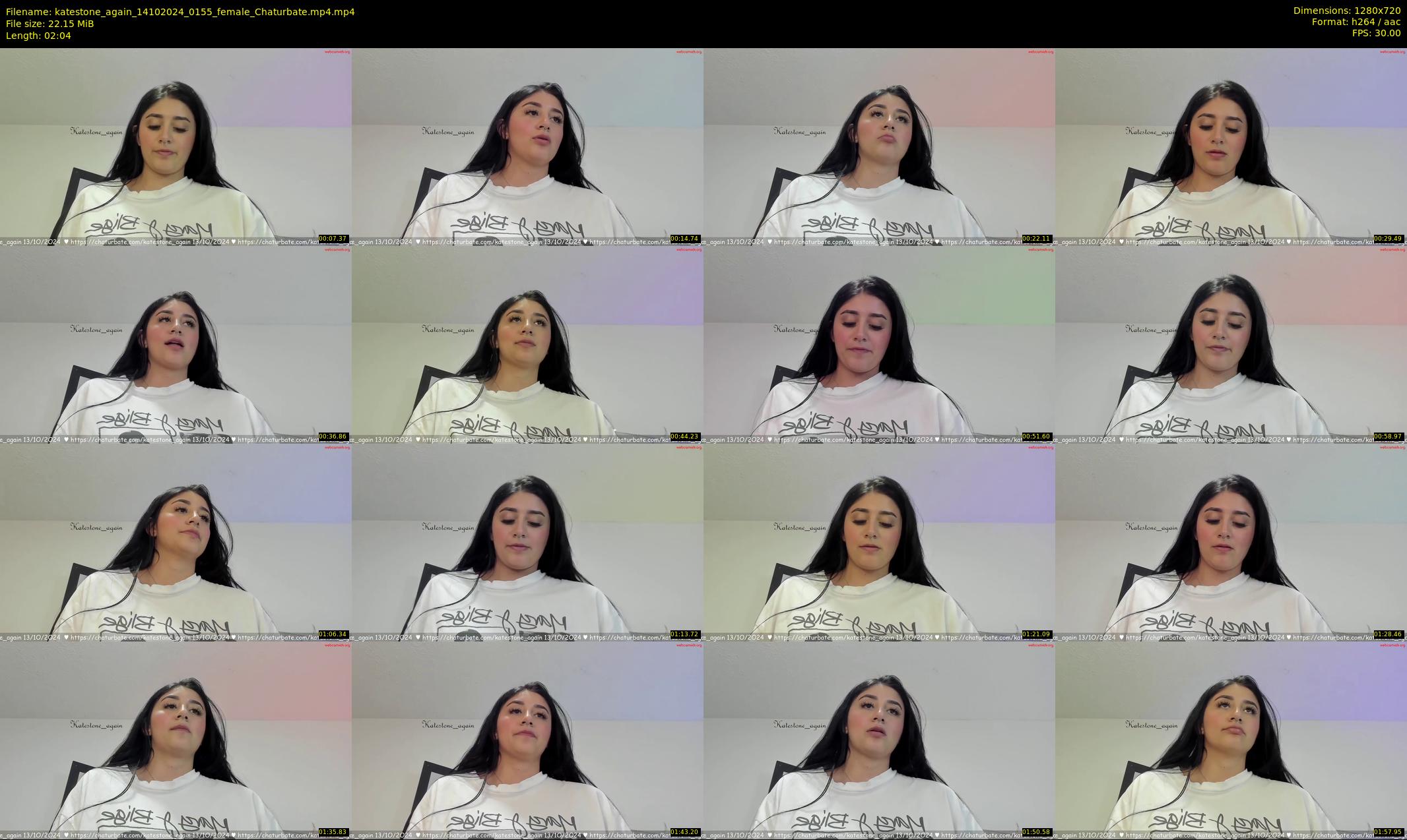 katestone_again — 3 minute Chaturbate female cam show recording, 720p, Oct 14, 2024
